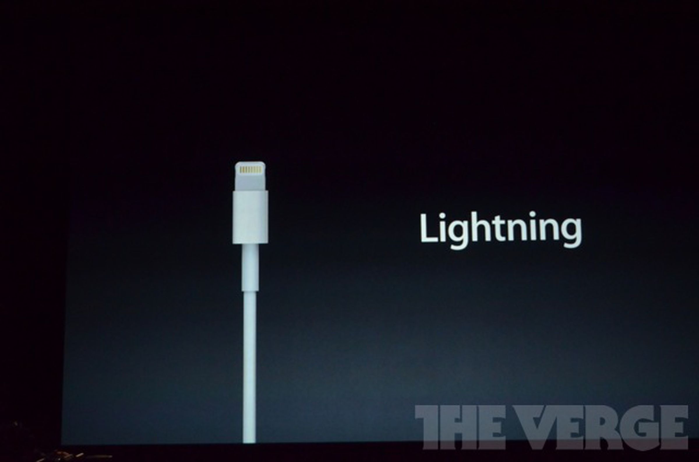 Liveblog images of Lightning, Apple's new iPhone 5 connector