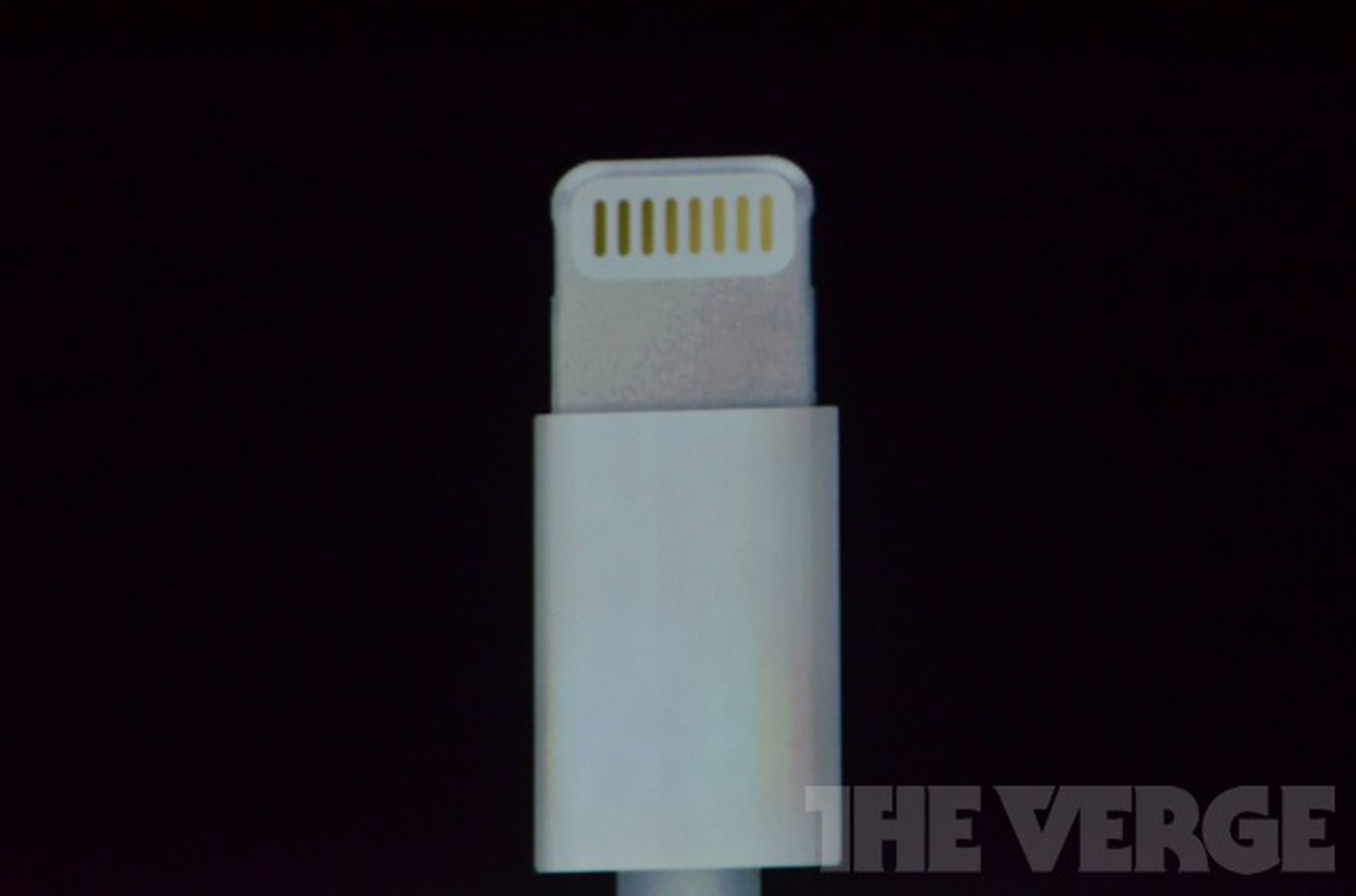Liveblog images of Lightning, Apple's new iPhone 5 connector