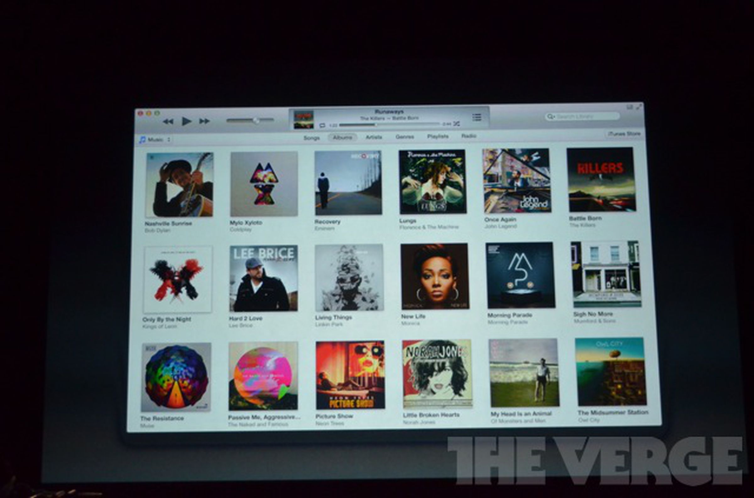 iTunes and iOS App Store liveblog pictures