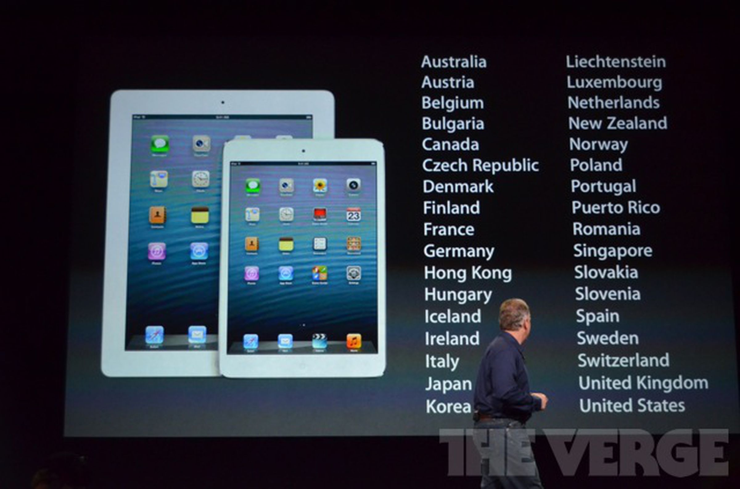 Apple announces iPad mini liveblog images