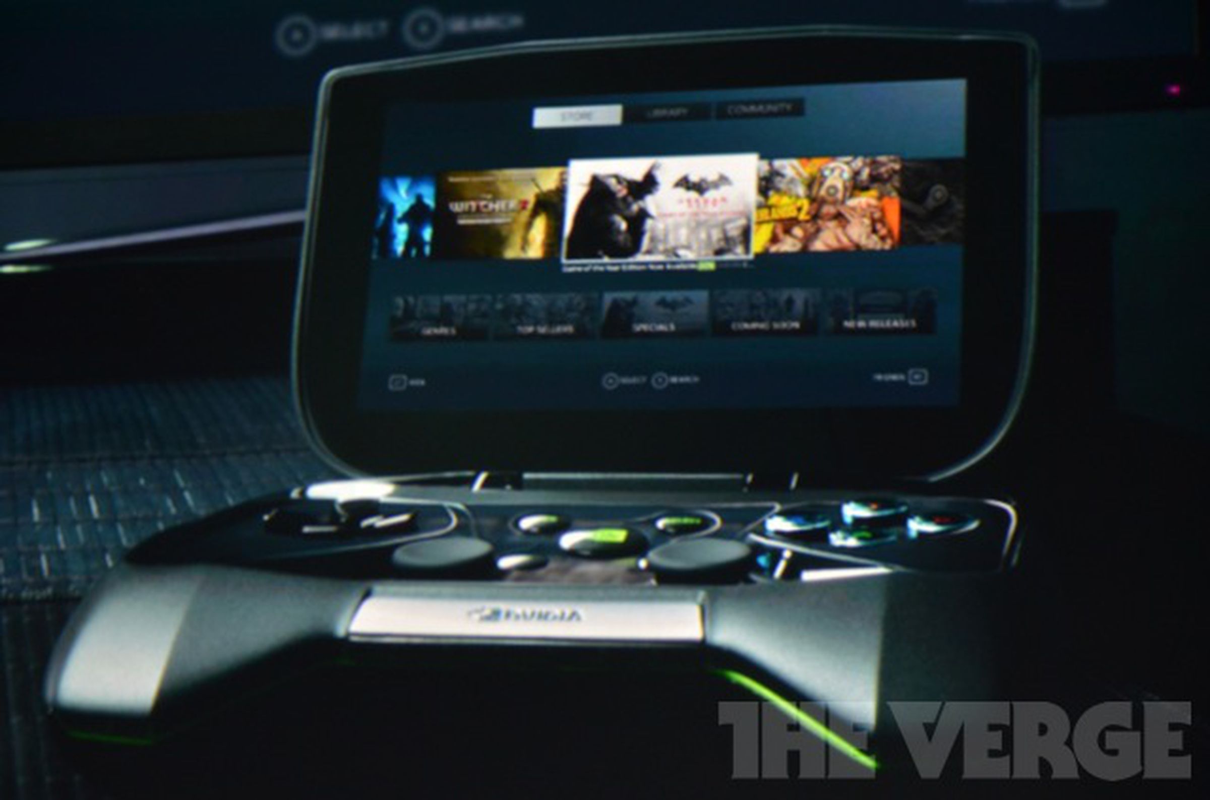 Nvidia Project Shield PC game streaming pictures