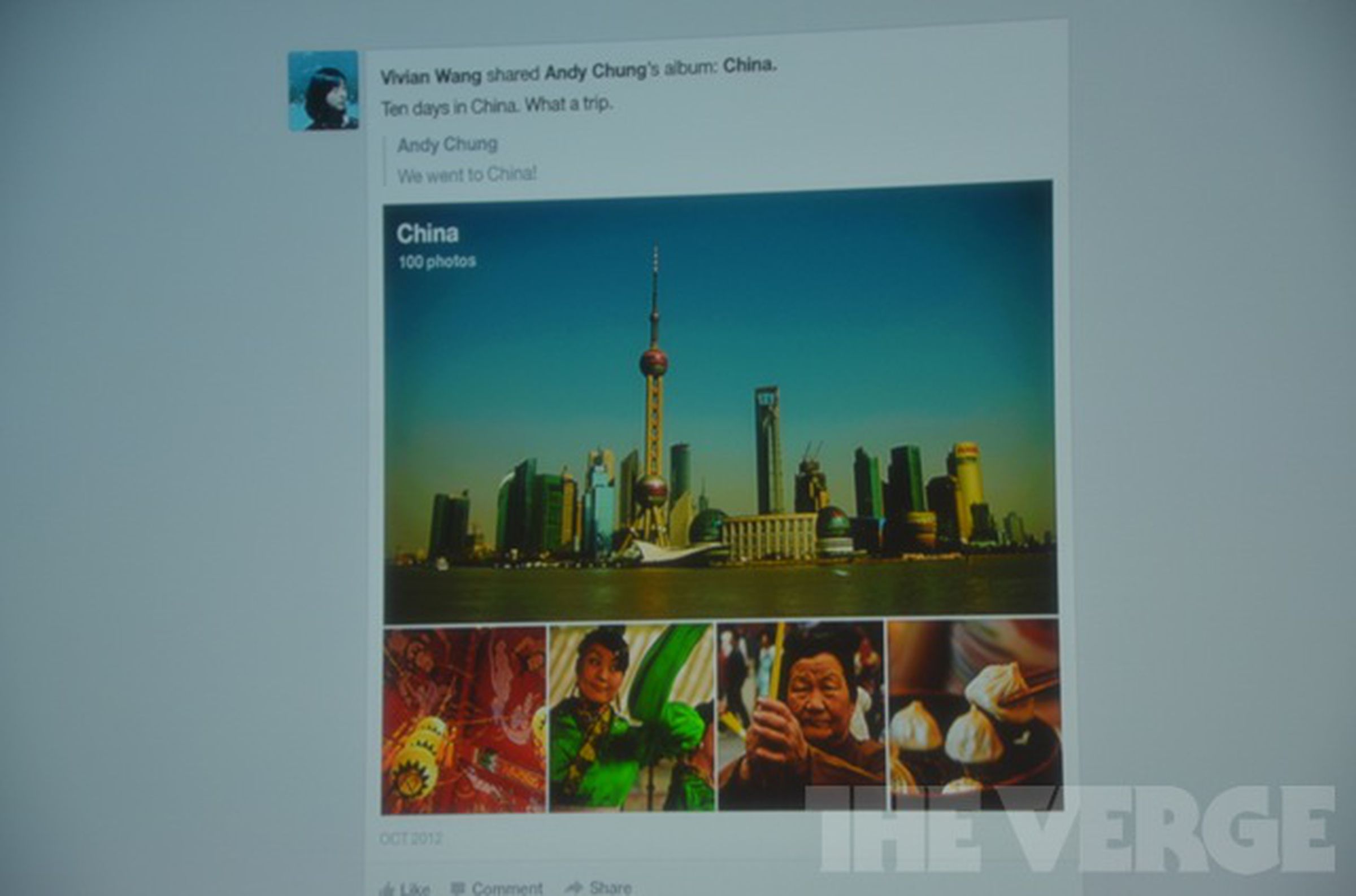 Facebook's redesigned news feed (photos)