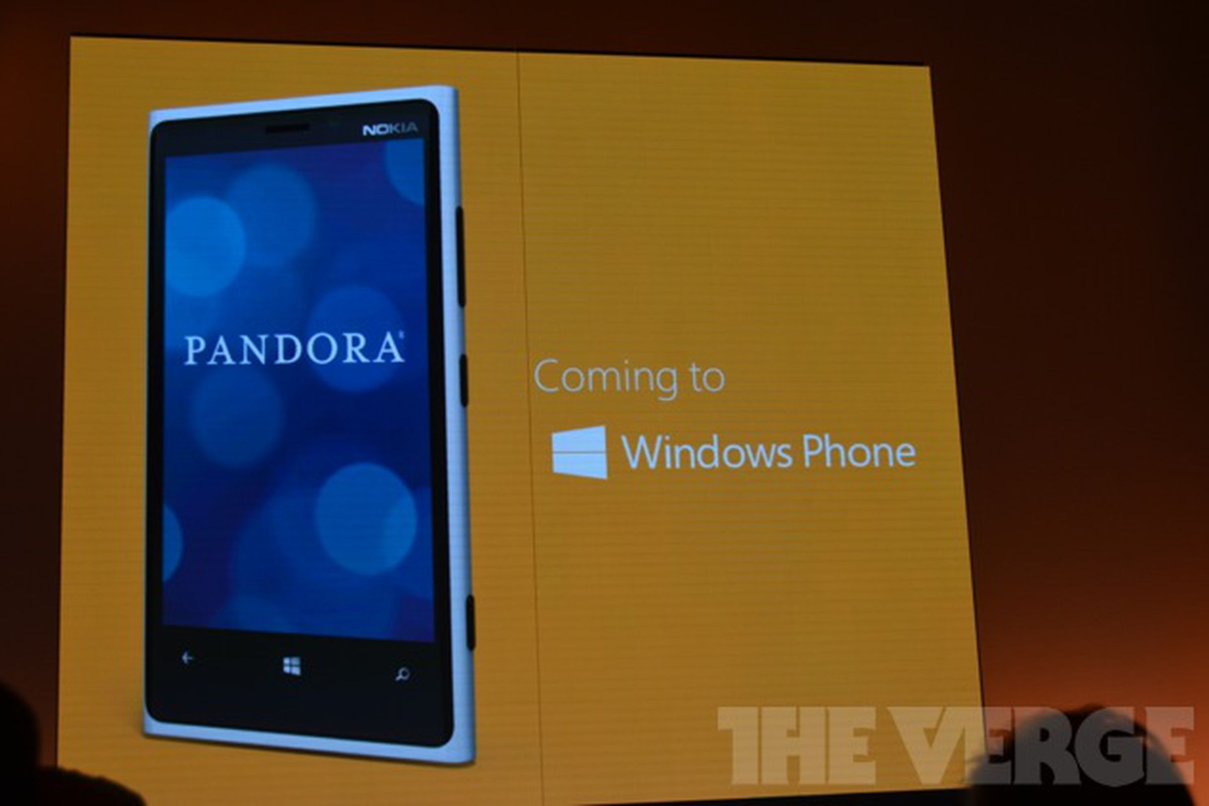 Windows Phone 8 Pandora