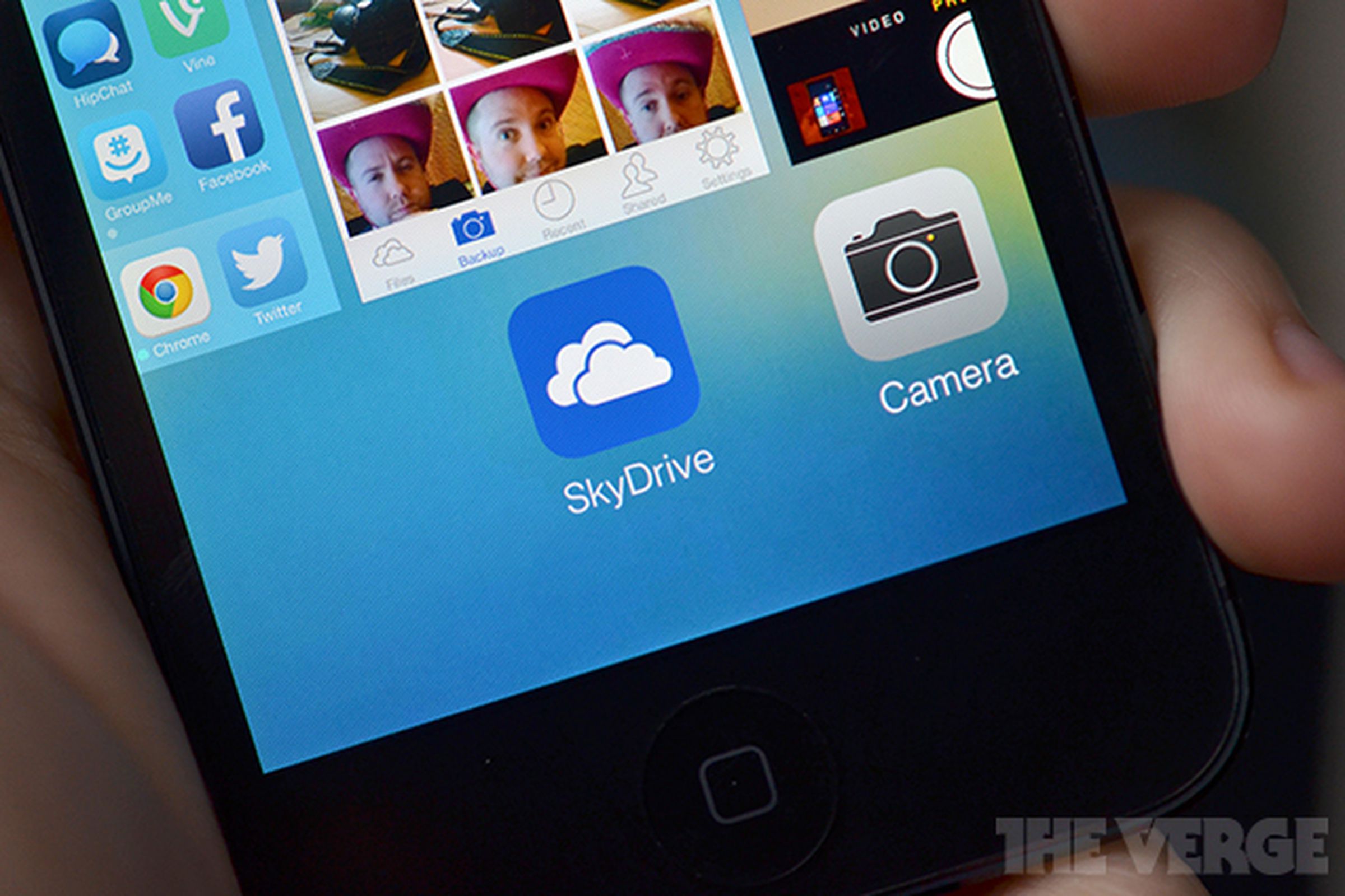 SkyDrive iPhone update