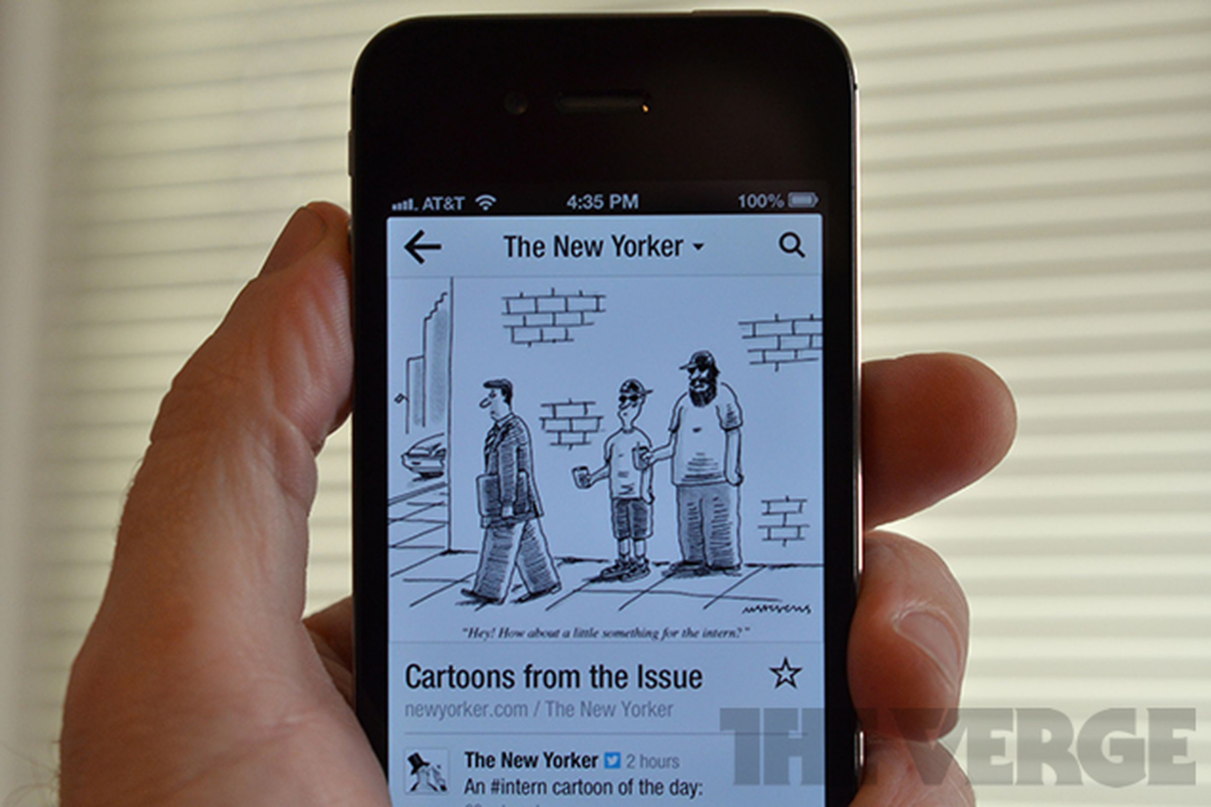 New Yorker Flipboard iPhone