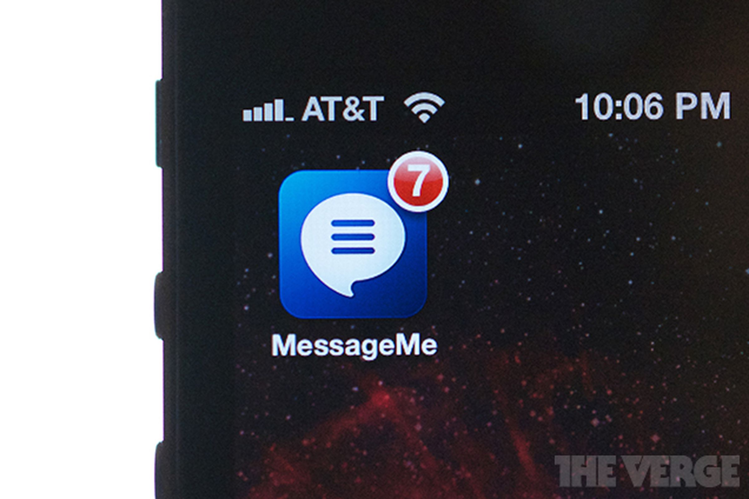 Messageme app icon