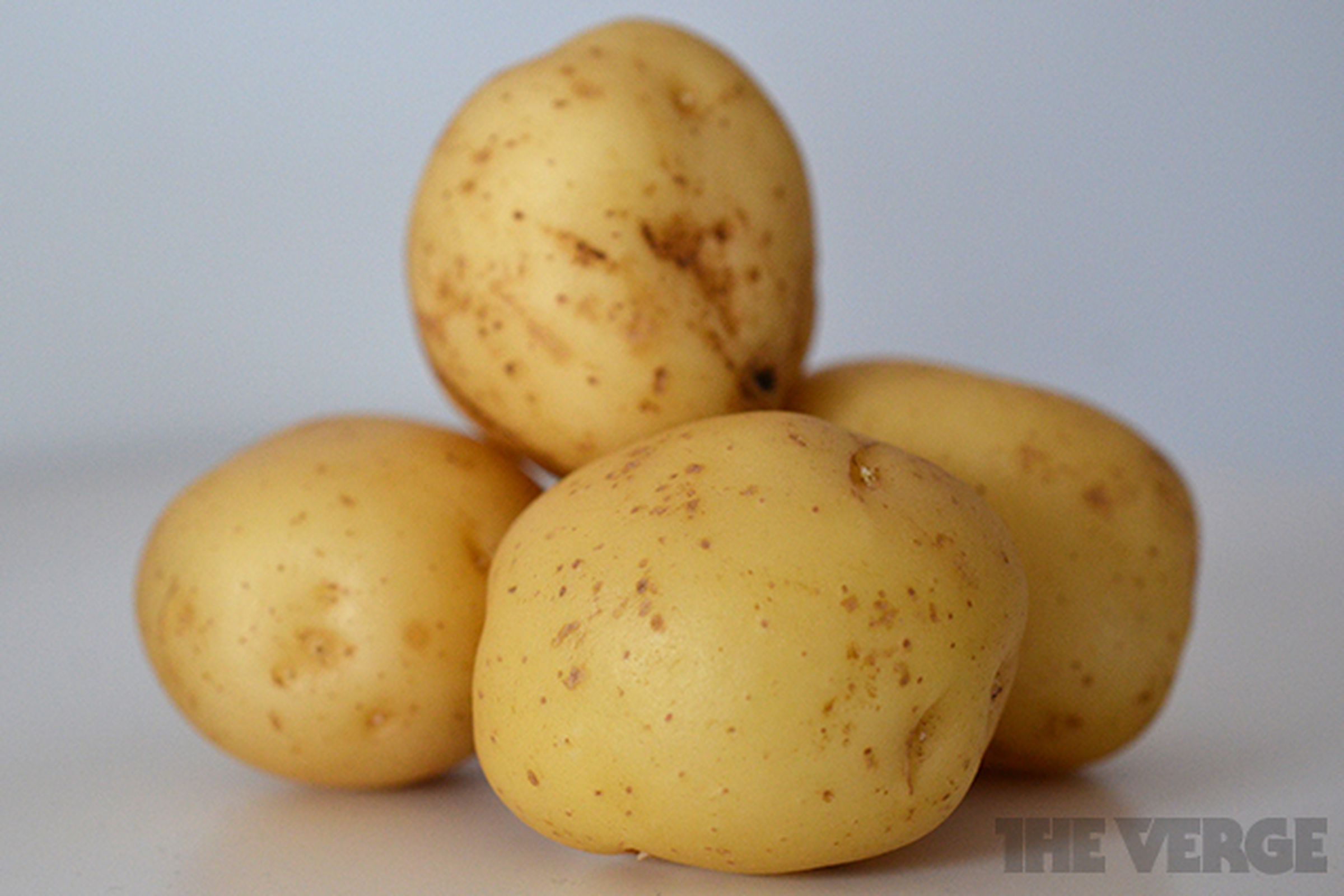 Potatoes stock