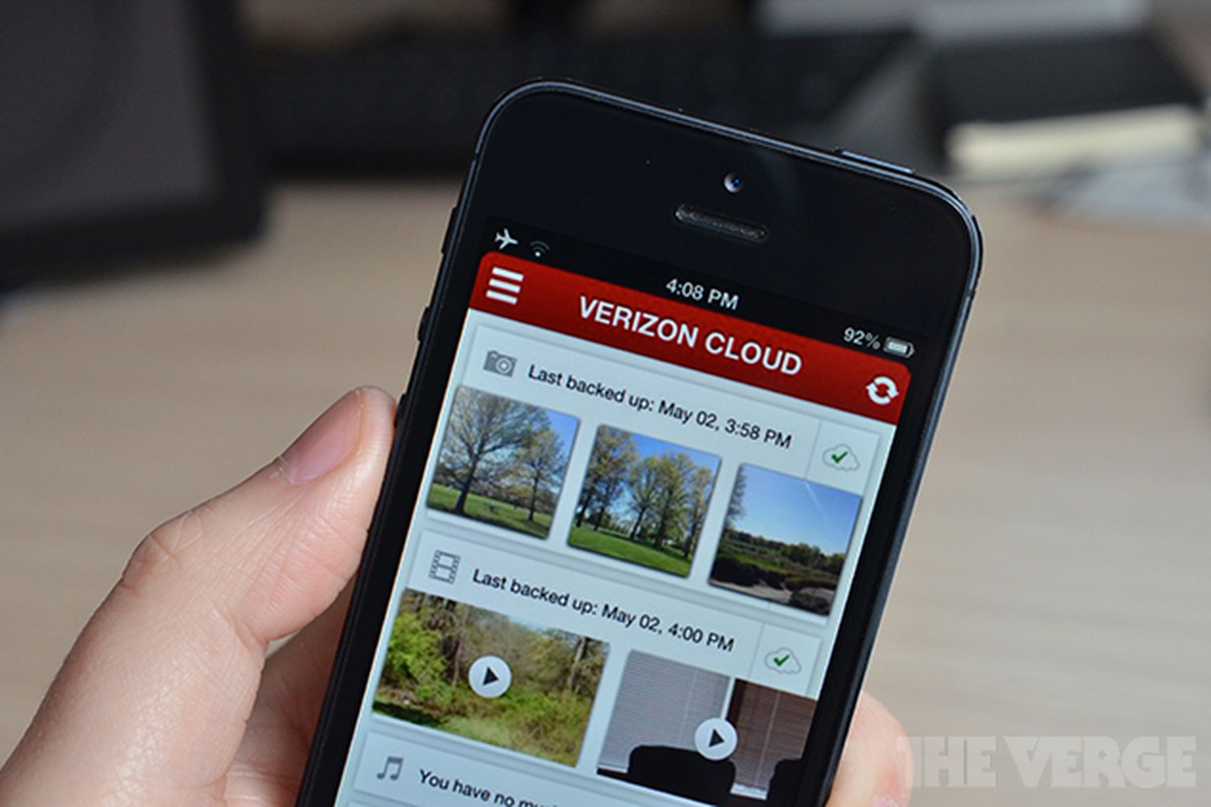 Verizon Cloud iOS app