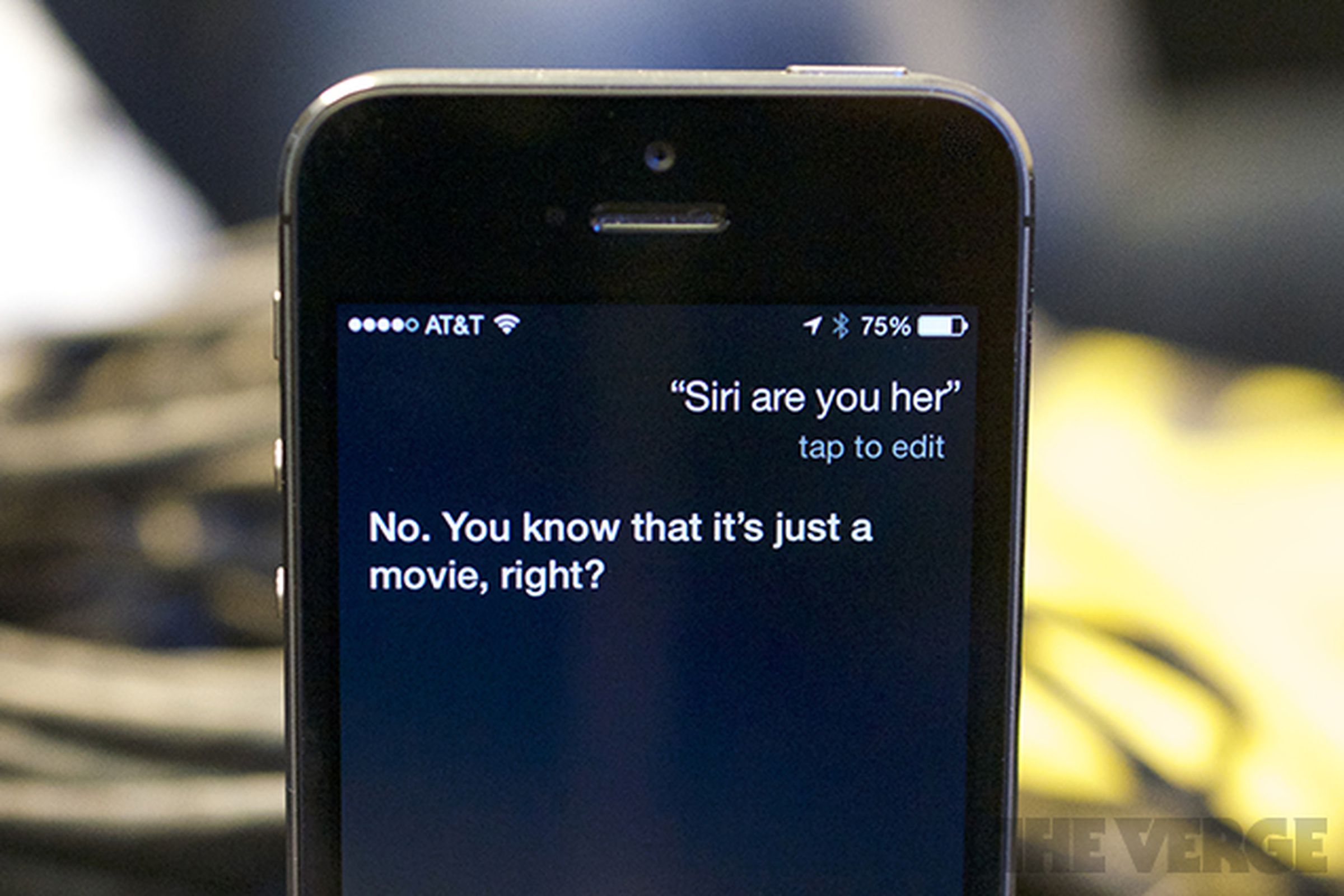 Siri snarky about Samantha from Her