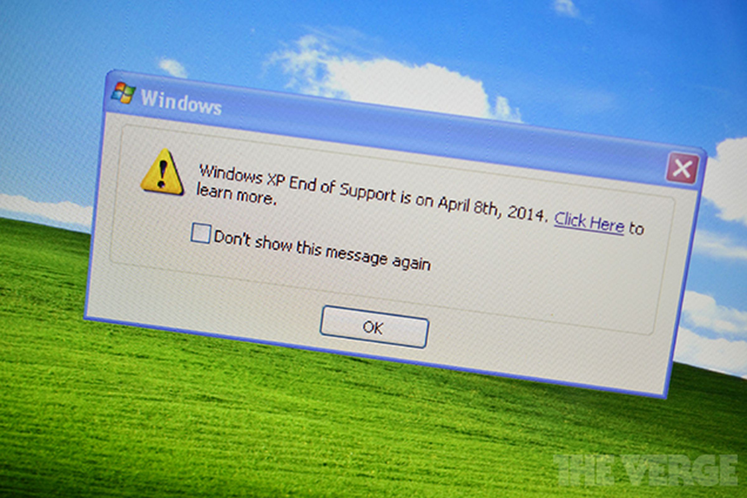 Windows XP support