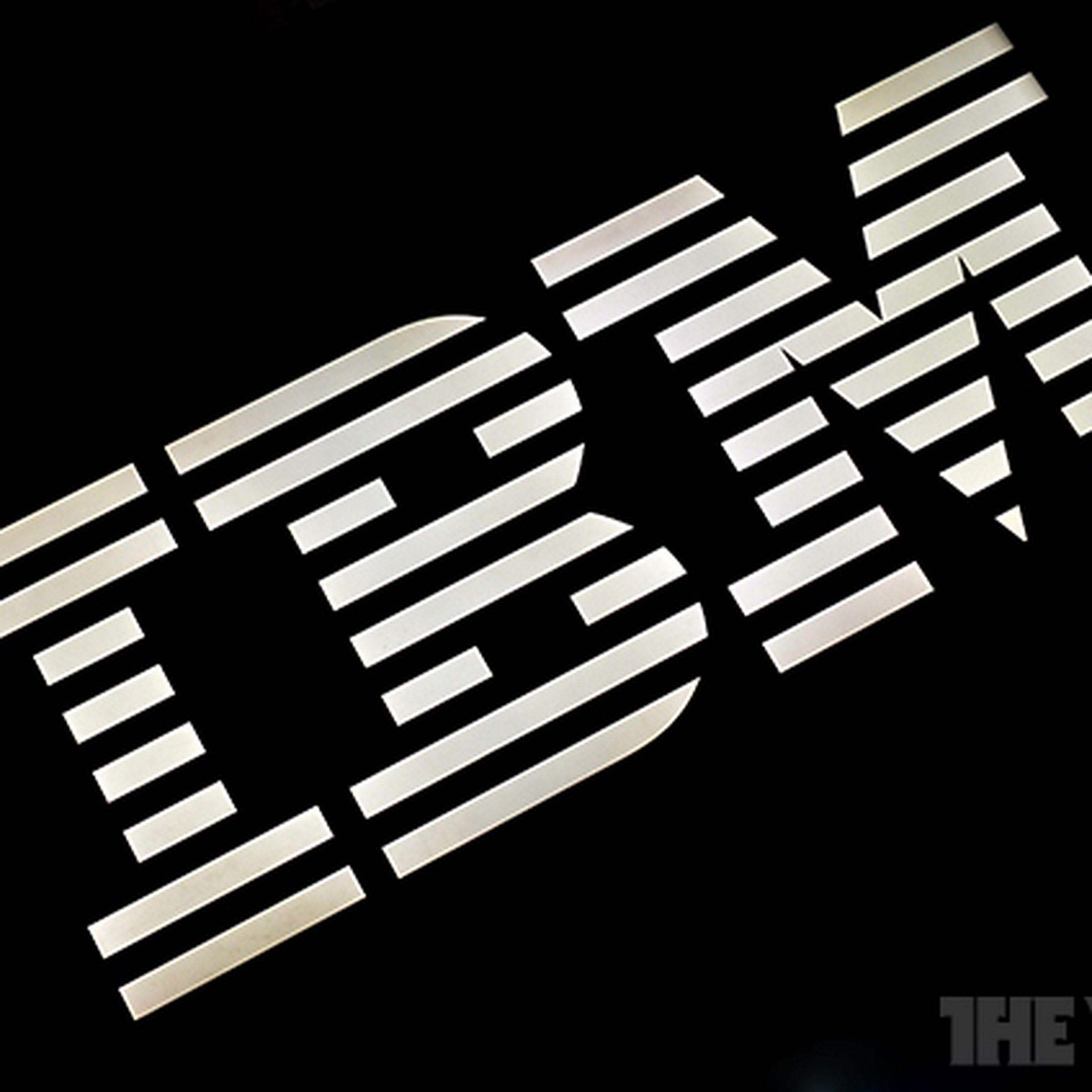 IBM logo stock