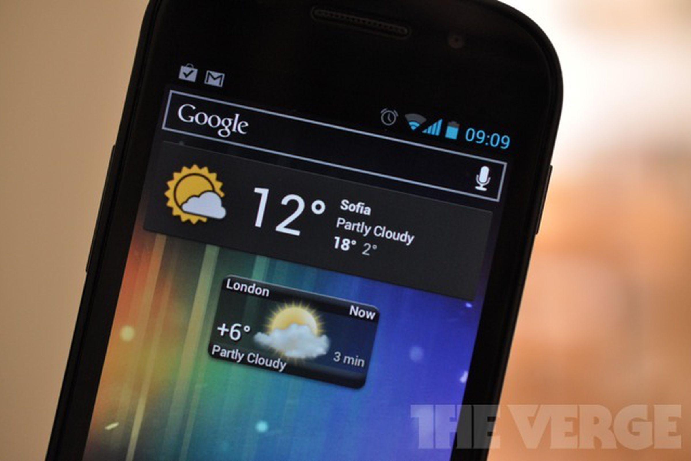 google nexus weather widgets