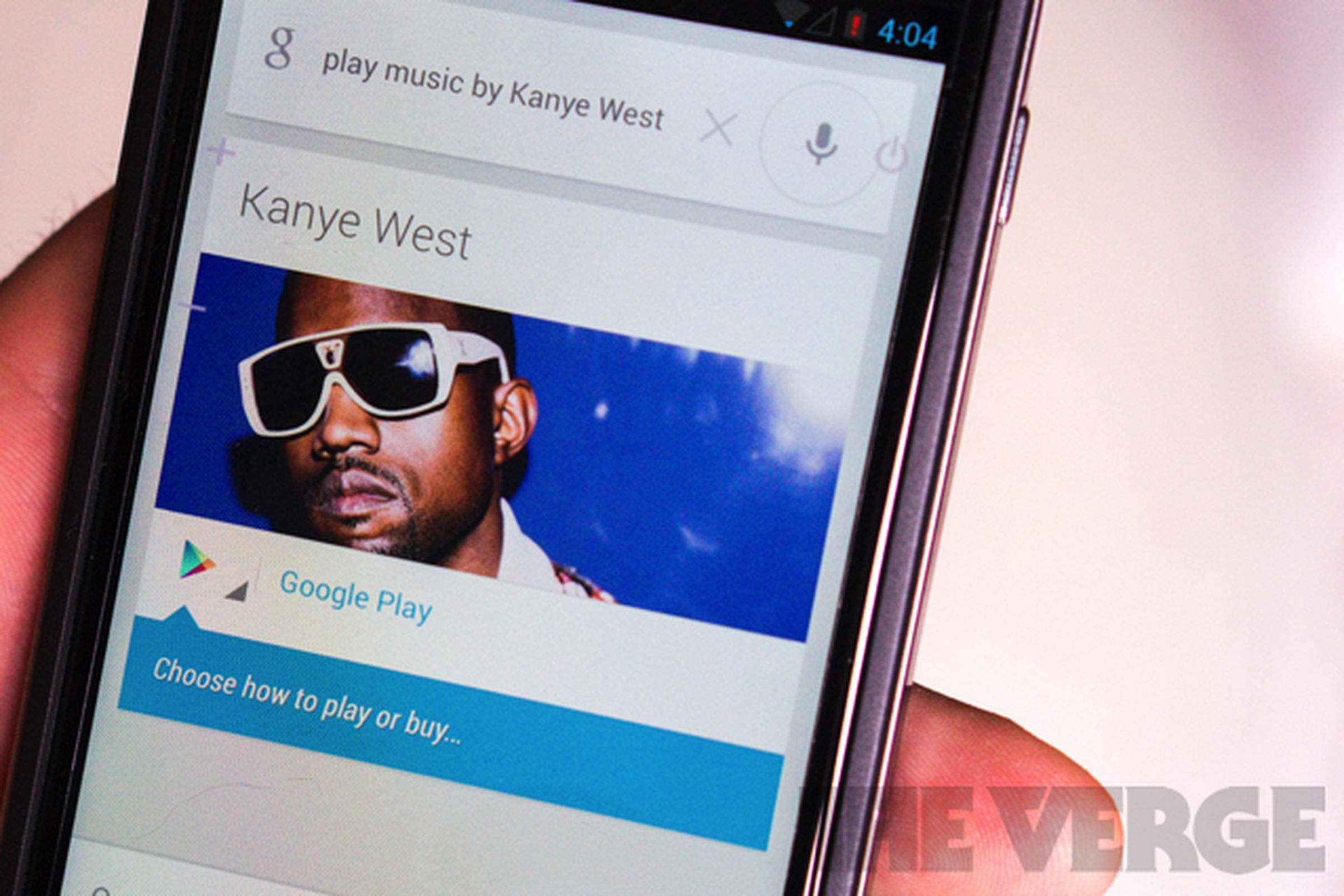 google now music cards