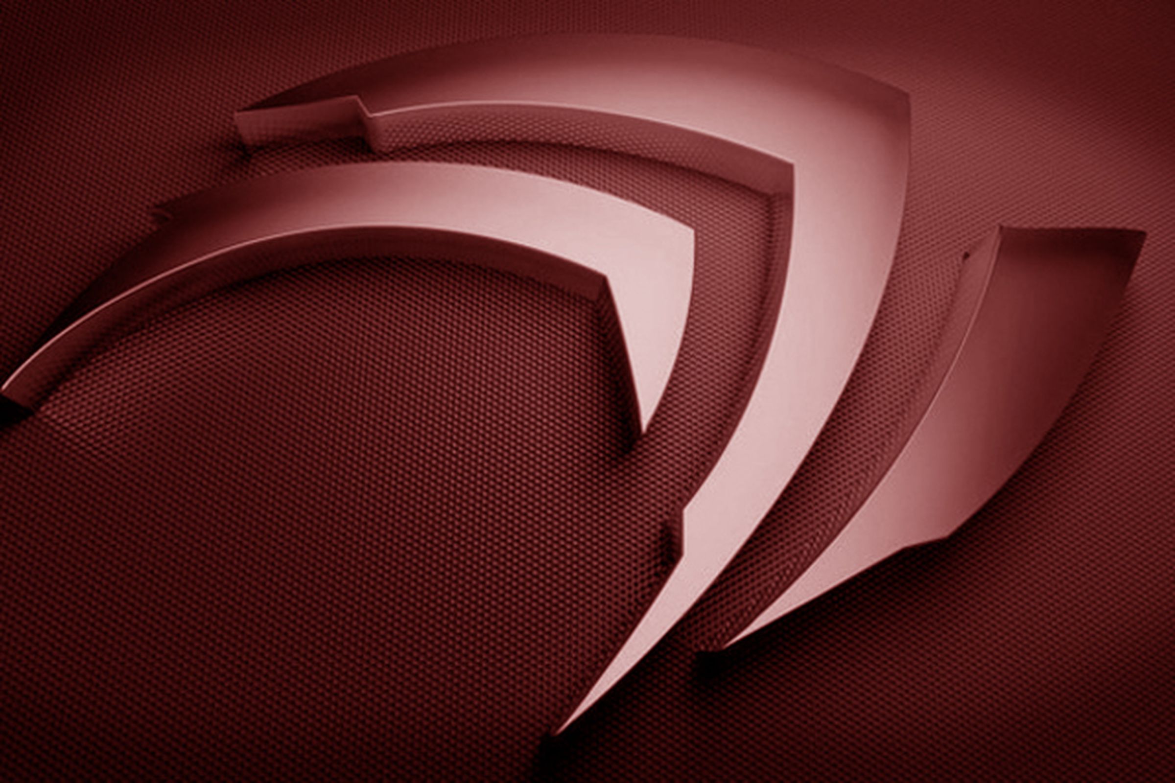 Nvidia logo red