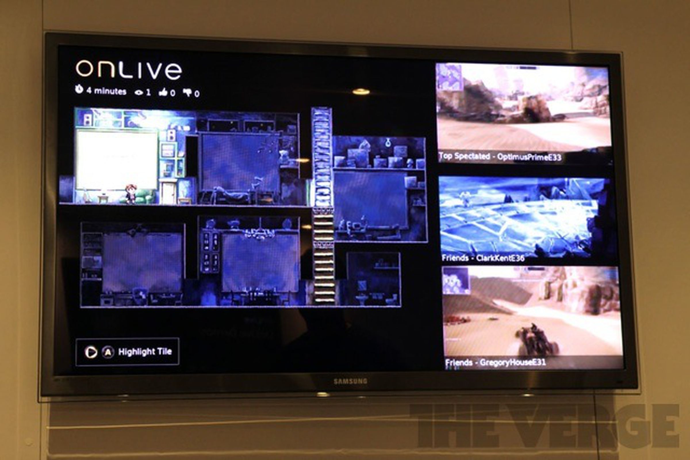 OnLive Multiview HDTV E3 2012
