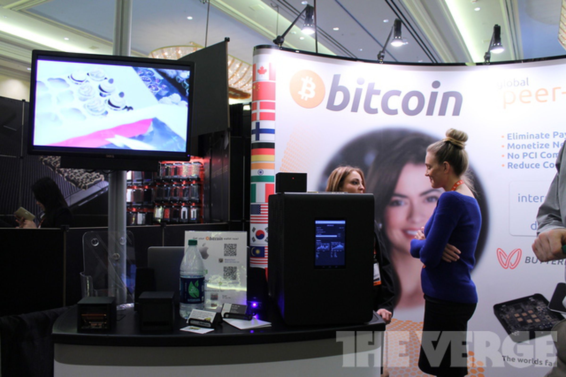 bitcoin booth