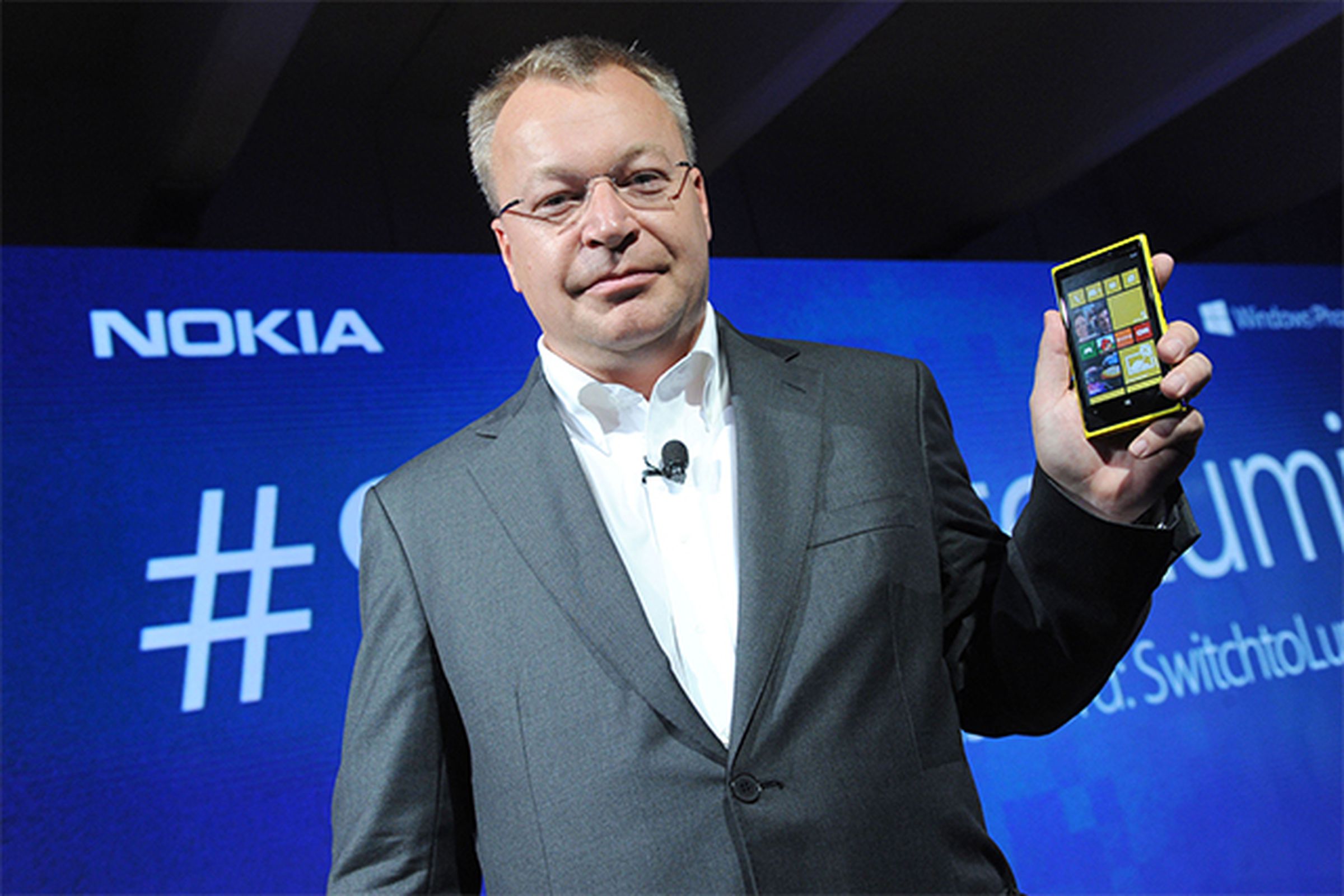Stephen Elop Nokia CEO stock