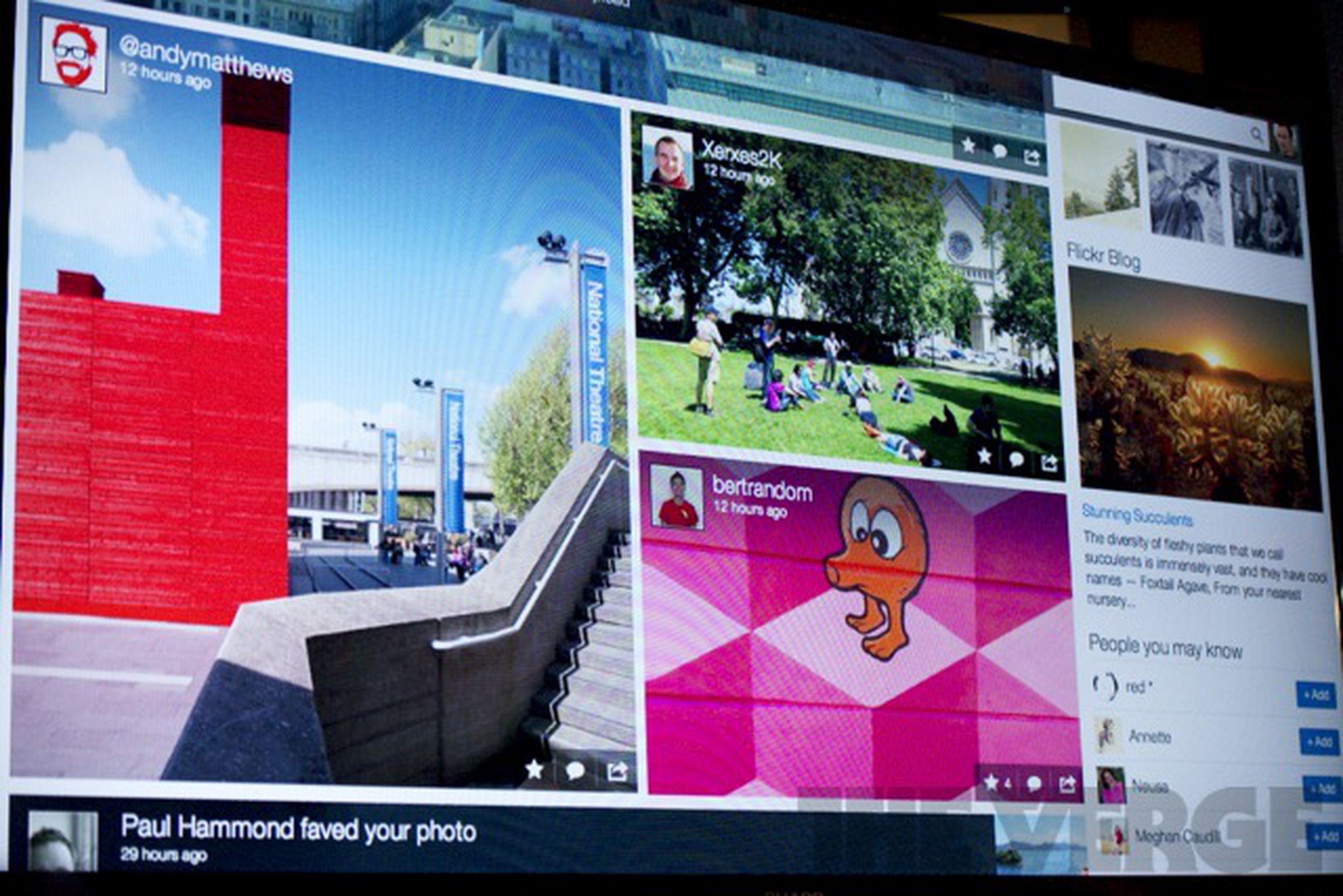 Yahoo redesigns Flickr for the web (photos)