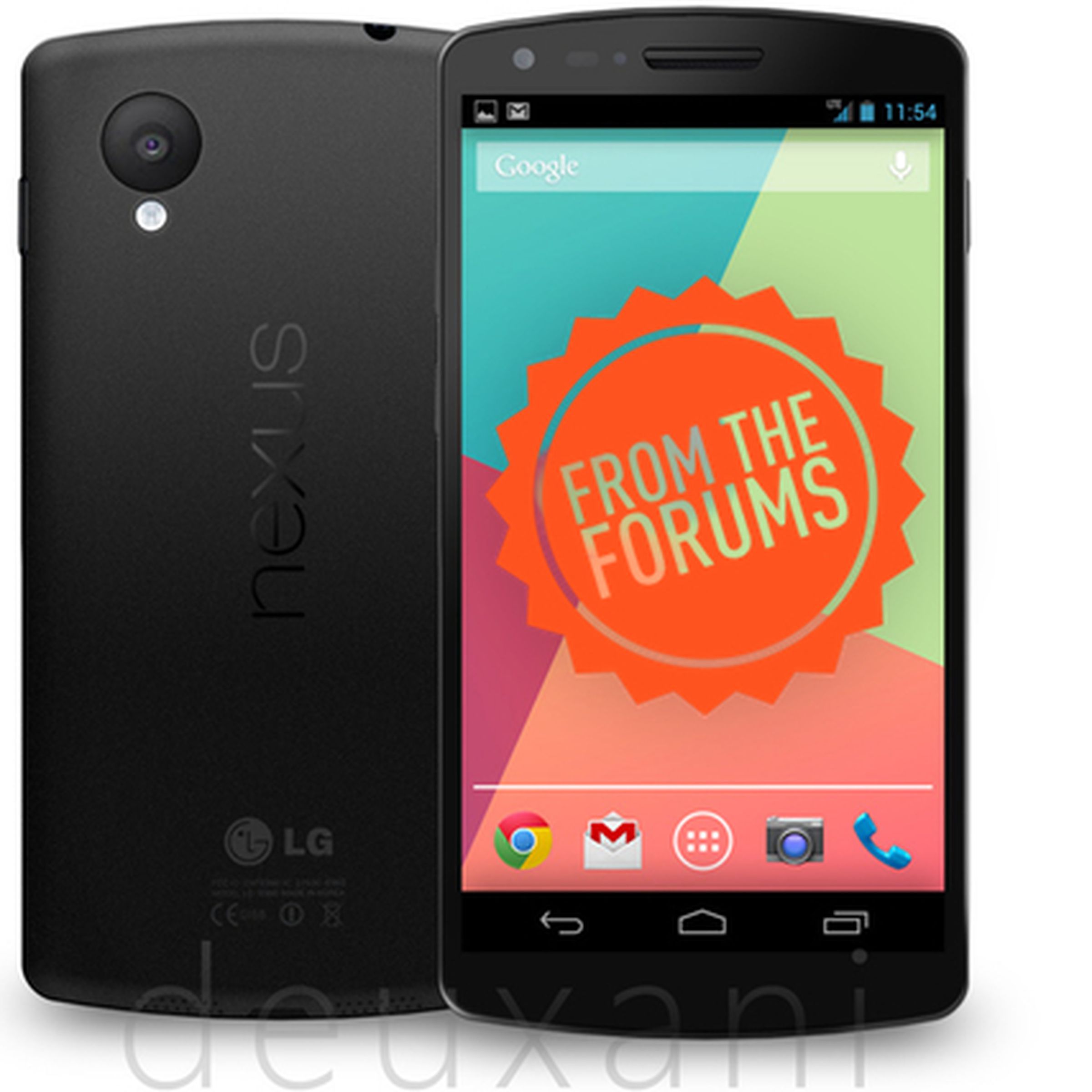 Nexus 5 FTF mockup
