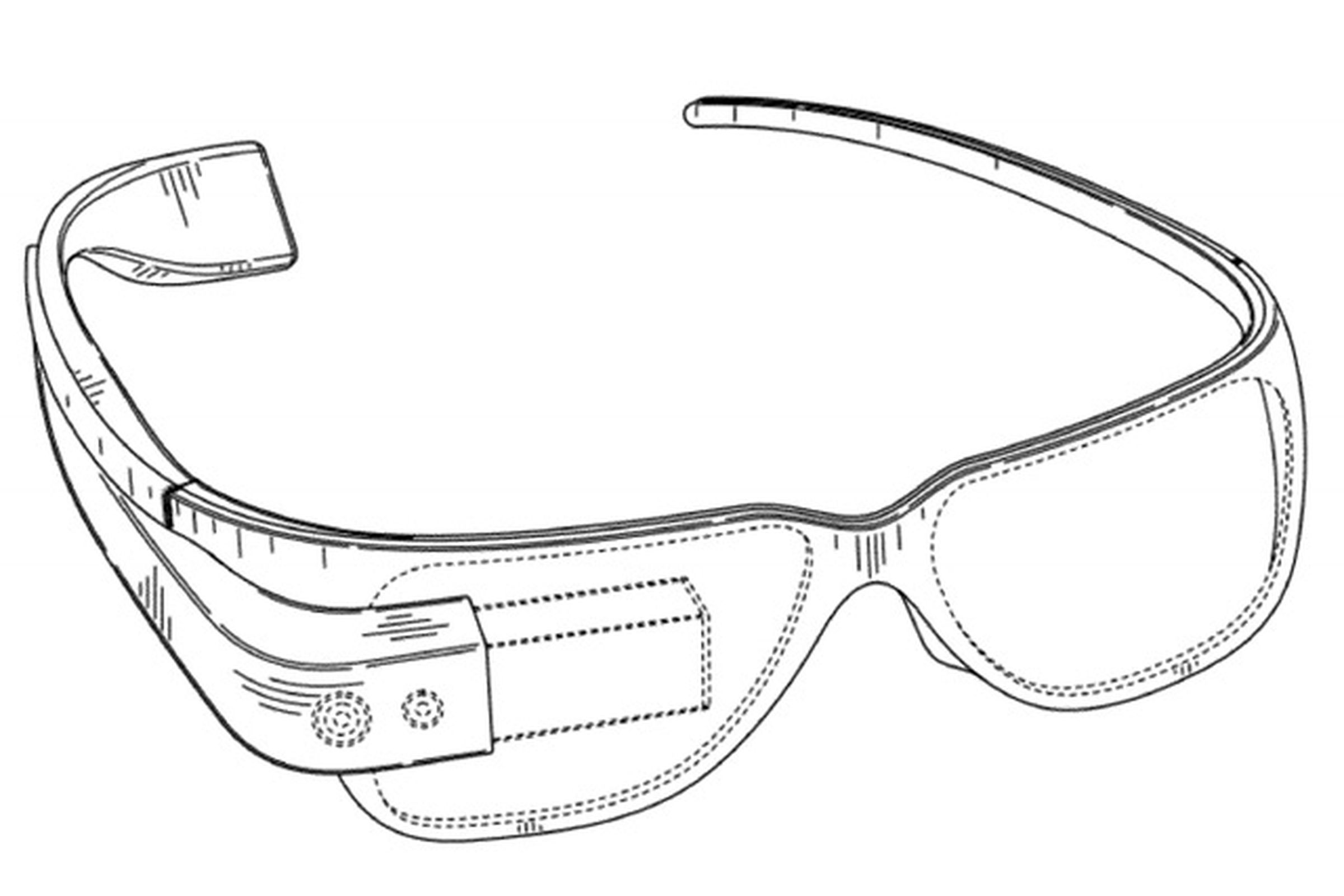google project glass patent