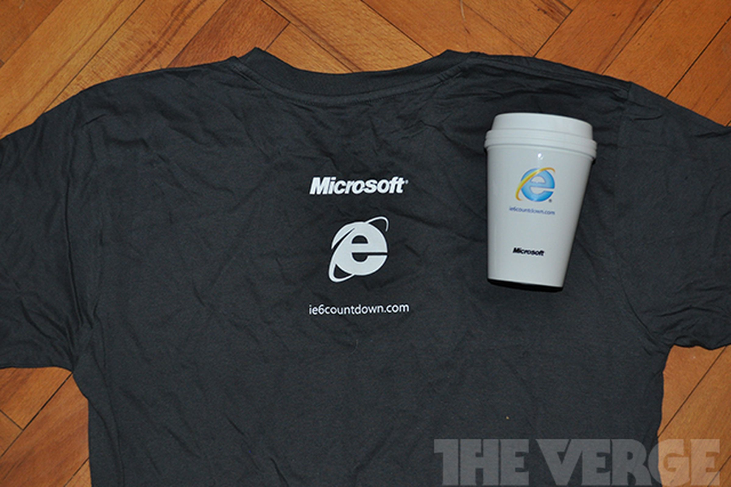 IE6 countdown tee