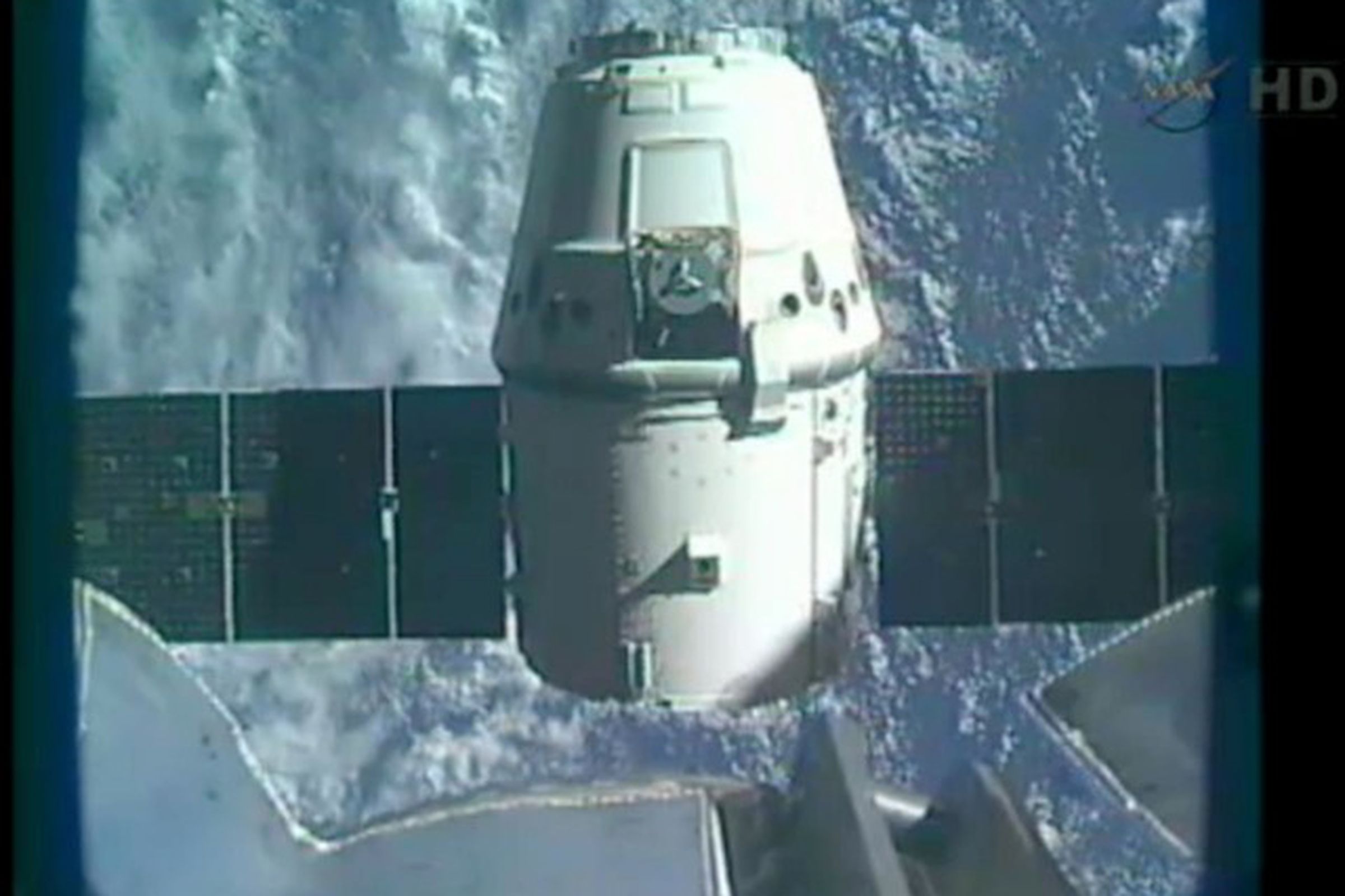 spaceX dragon release from ISS
