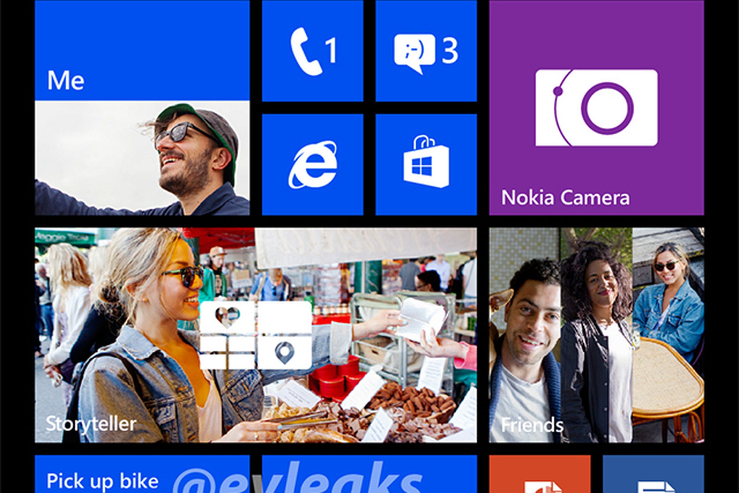 Windows Phone 8 1080p (evleaks)