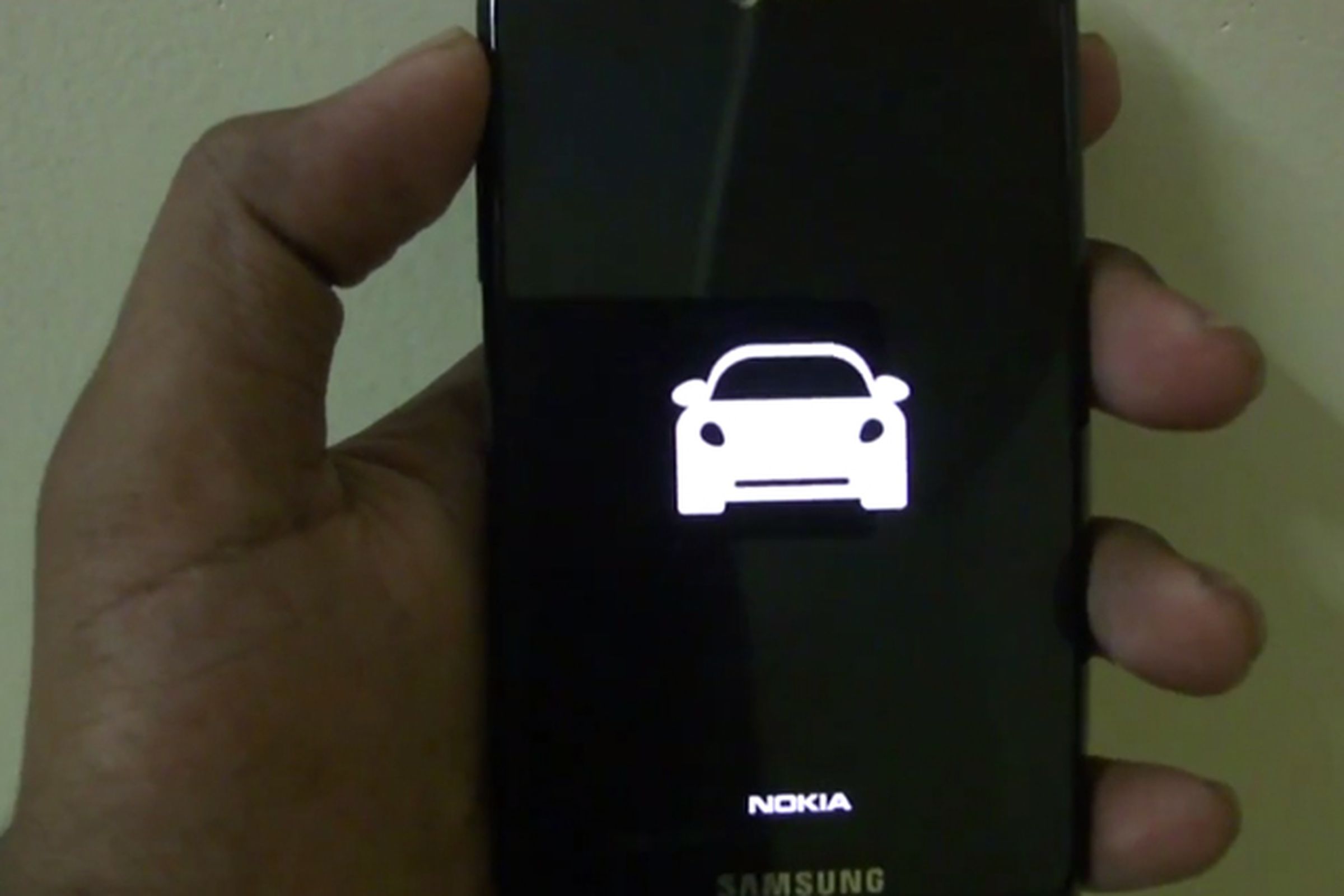Nokia Drive running on a Samsung Focus