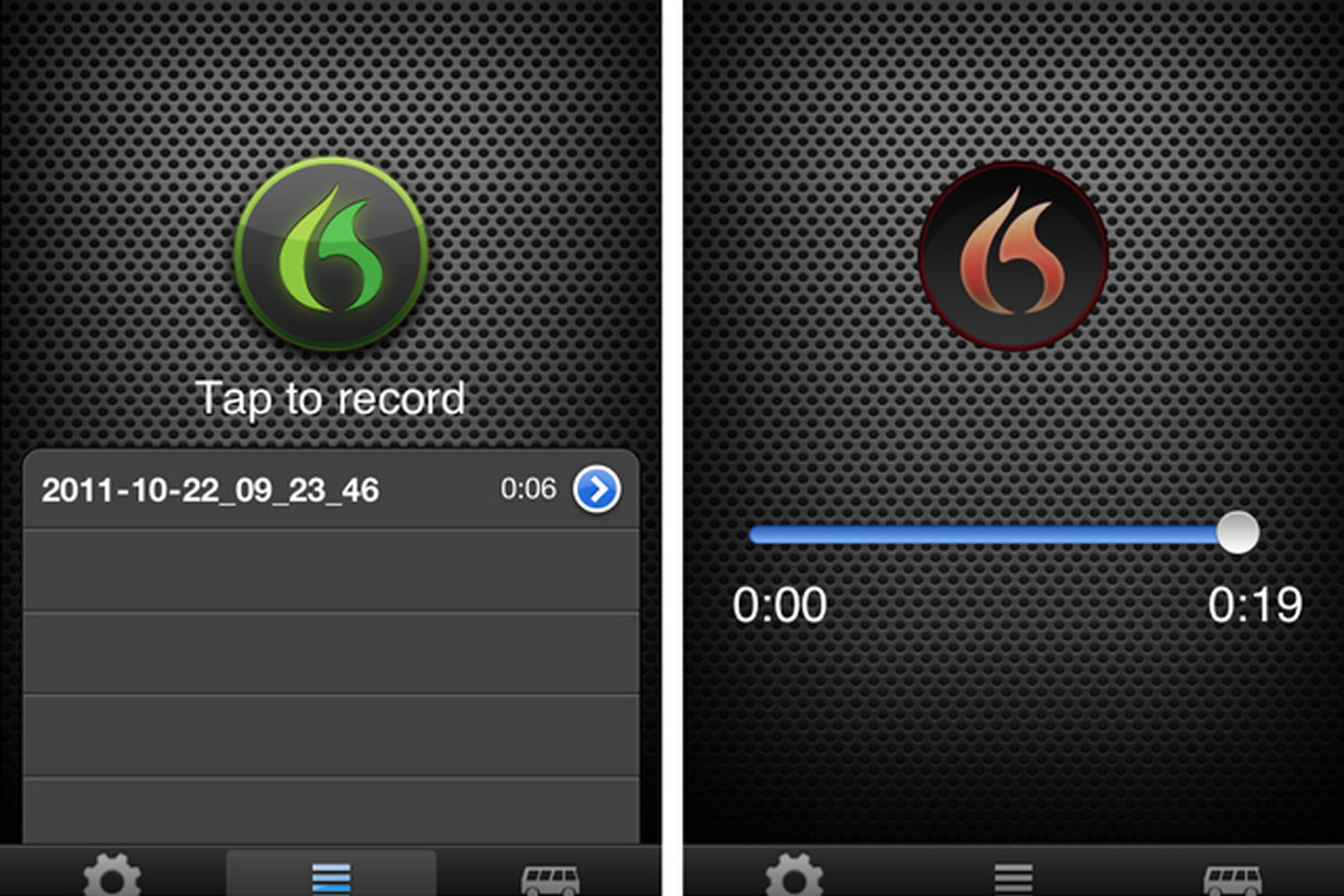 Nuance Dragon Recorder for iOS