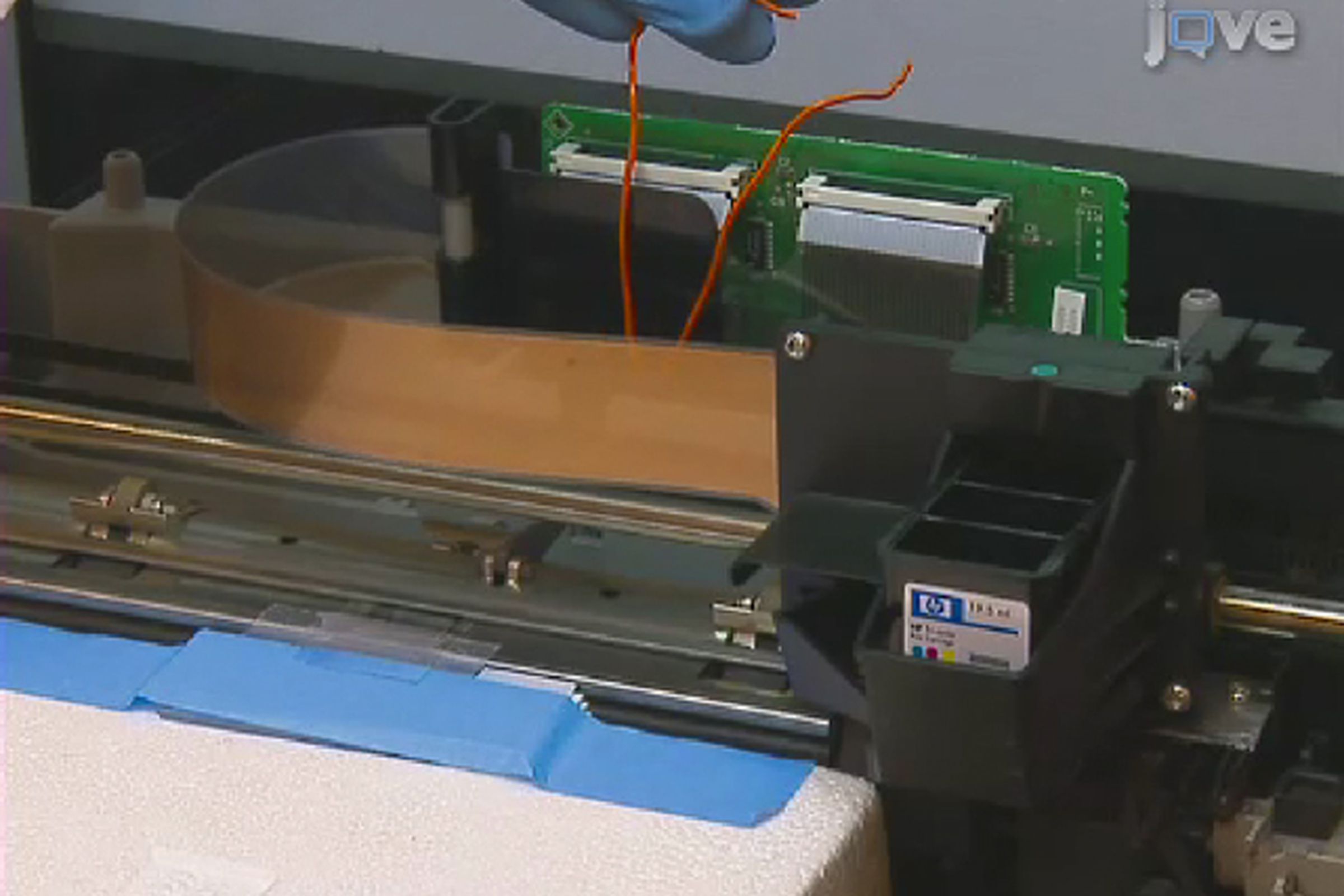 Inkjet printer hacked to seed living cells