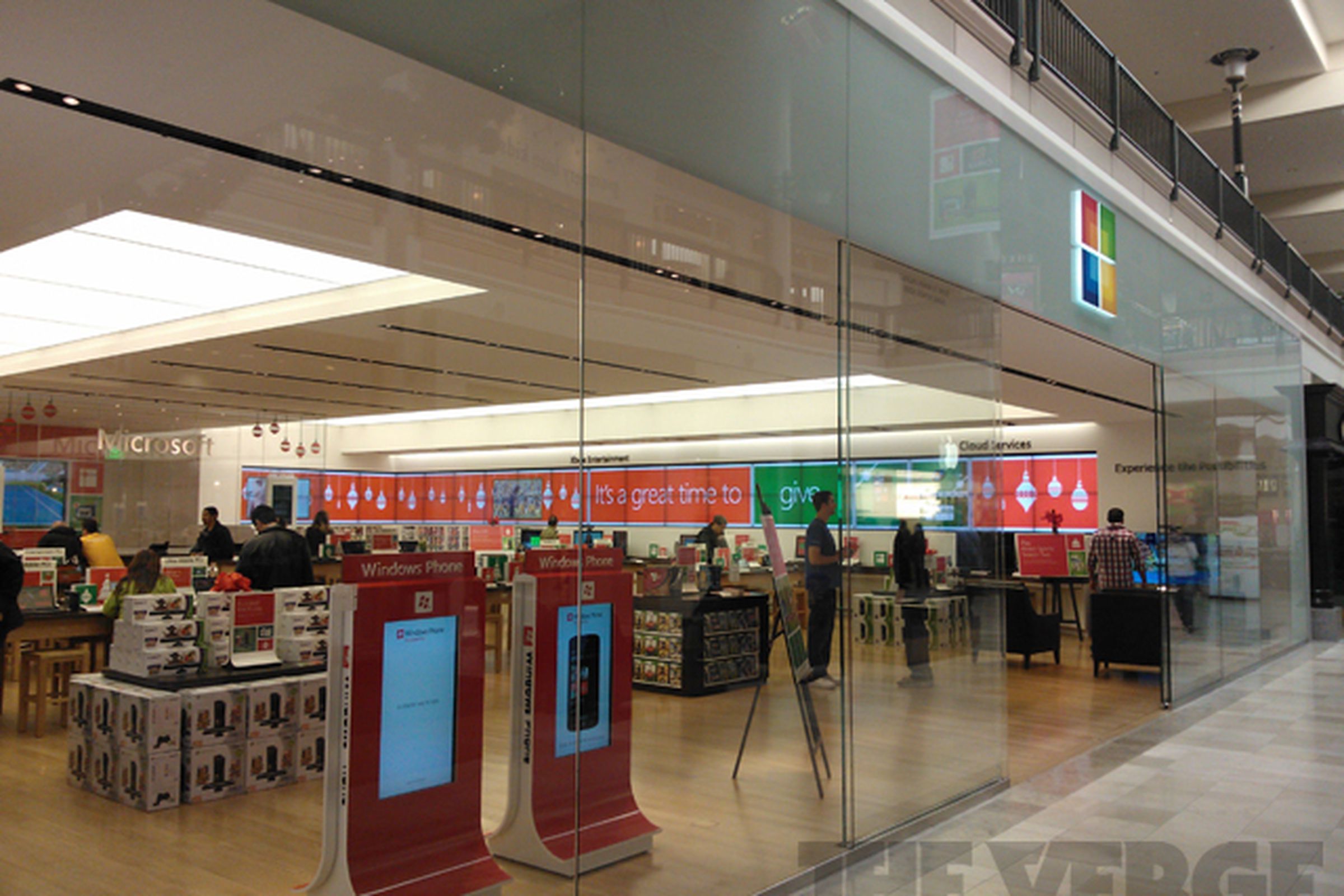 Microsoft Store stock