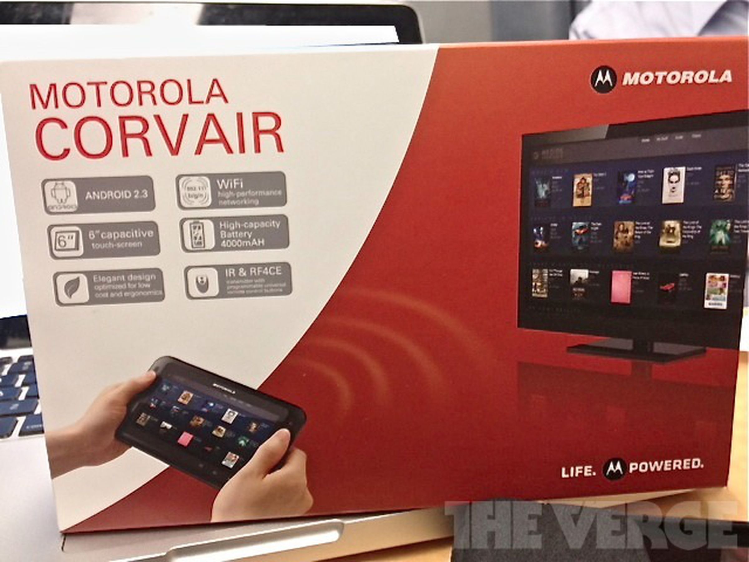 Motorola Corvair Android tablet controller