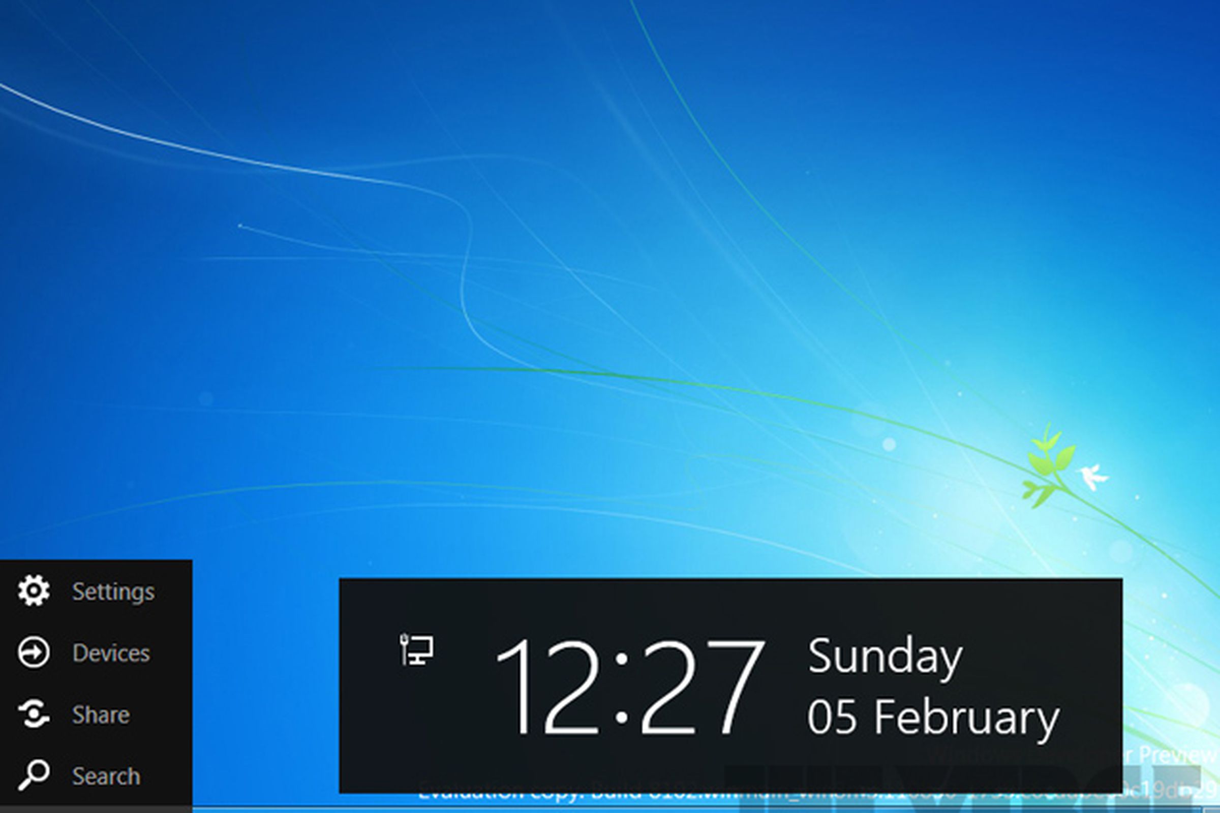 Windows 8 developer preview desktop