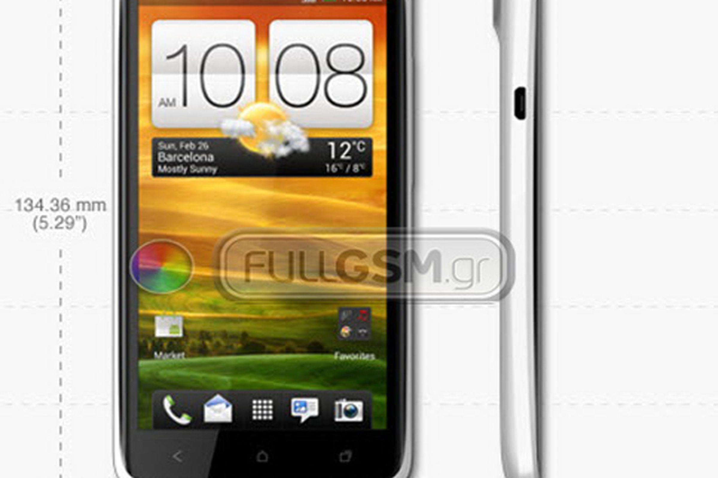 HTC One X Leaked Image FullGSM
