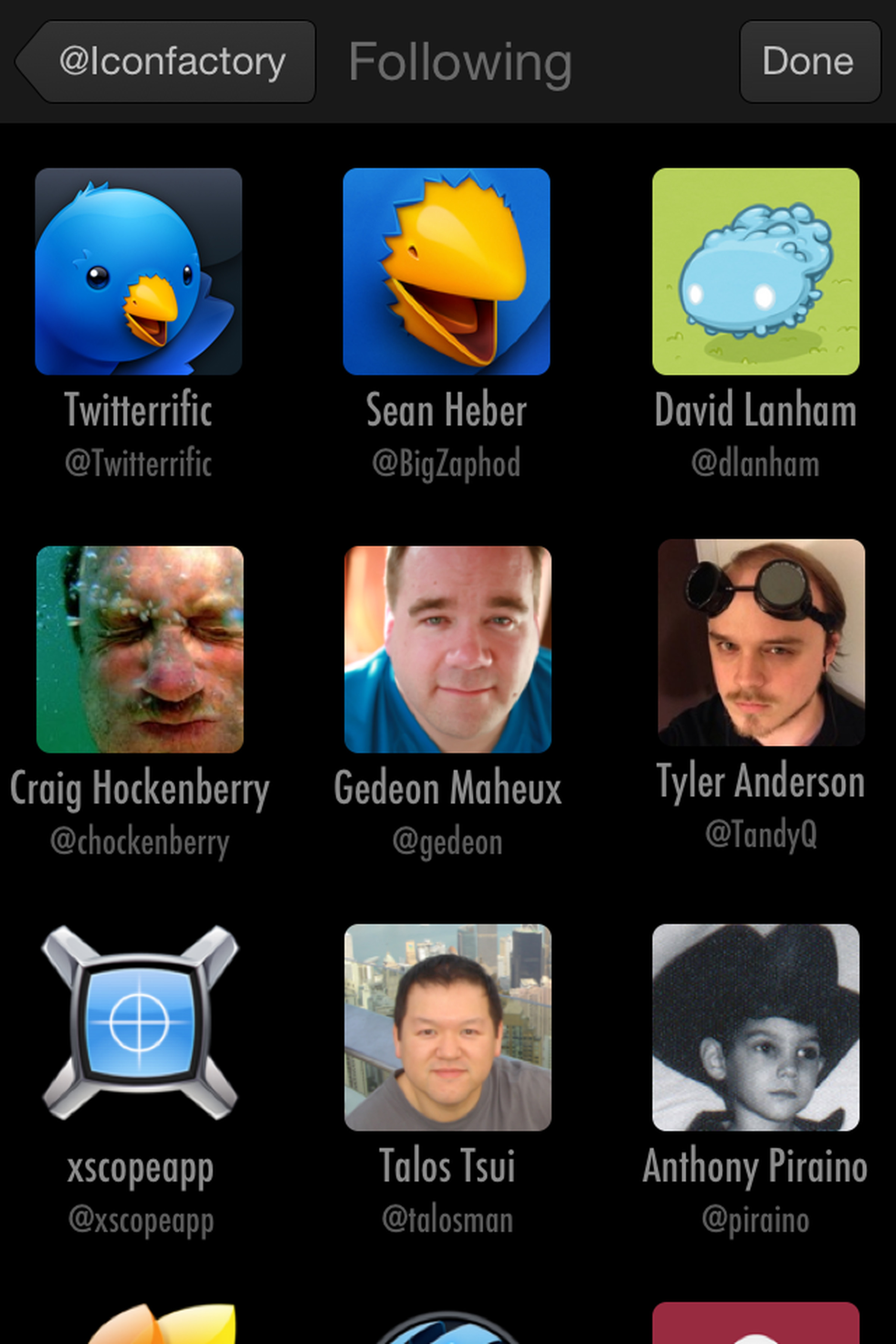 Twitterrific 5 for iOS screenshots