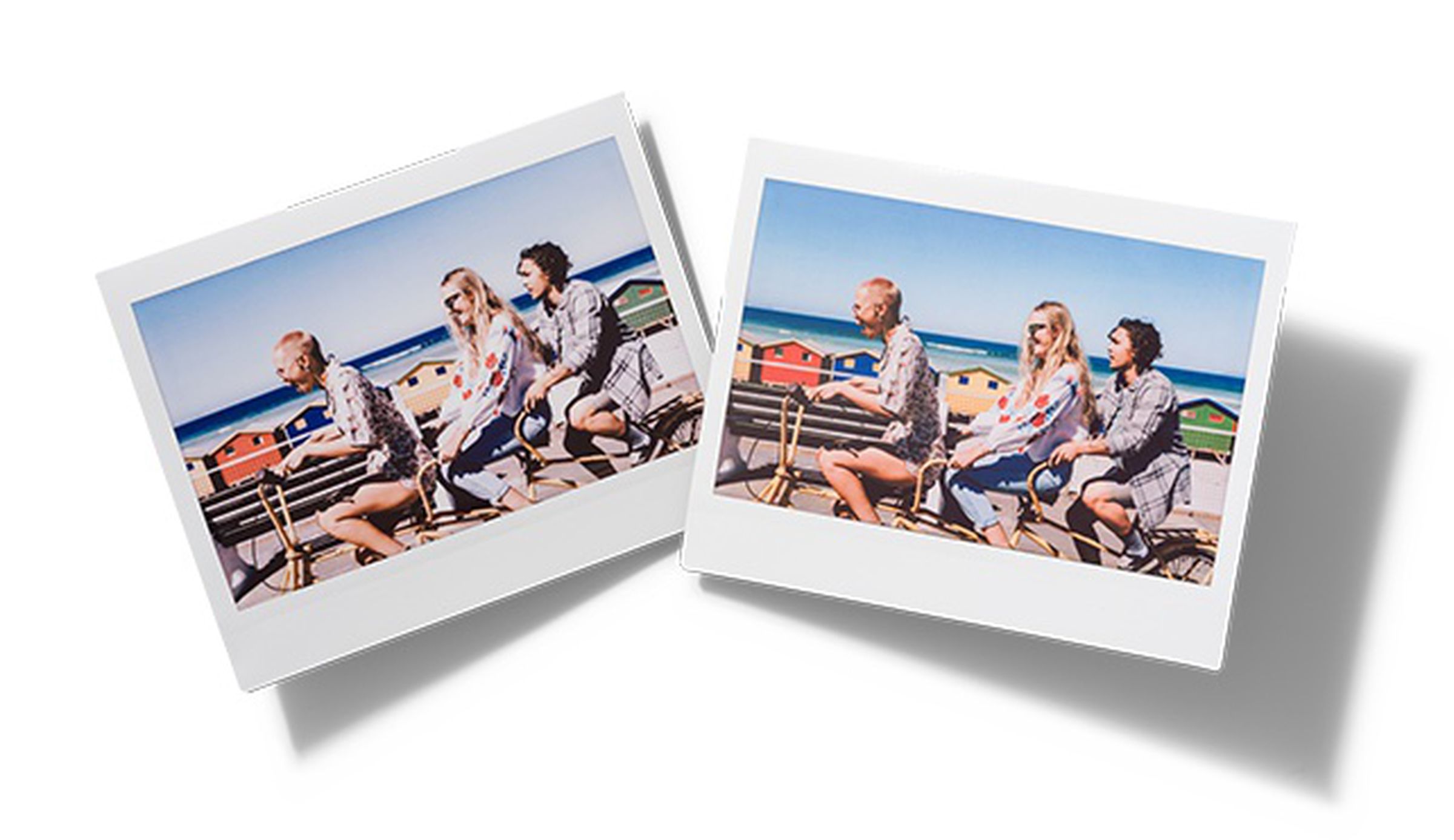 The Instax Link Wide’s Rich and Natural color modes.