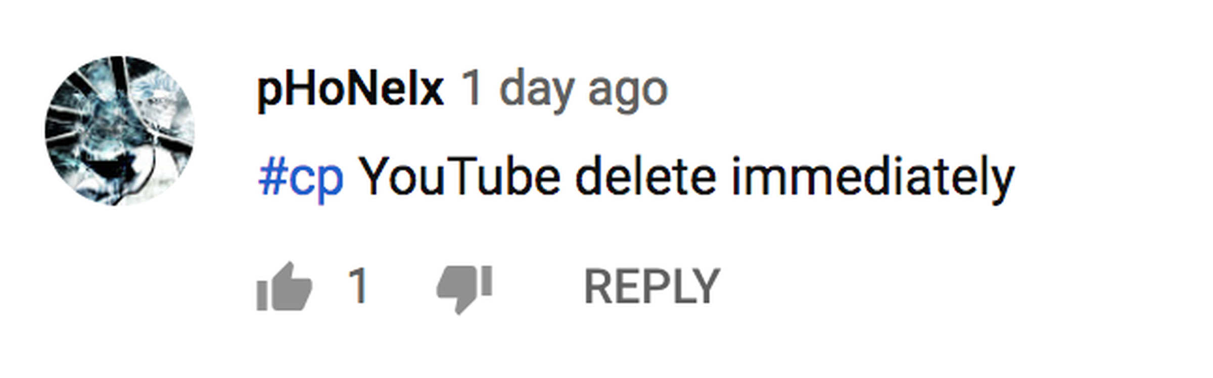 A comment on a recent T-Series video. 