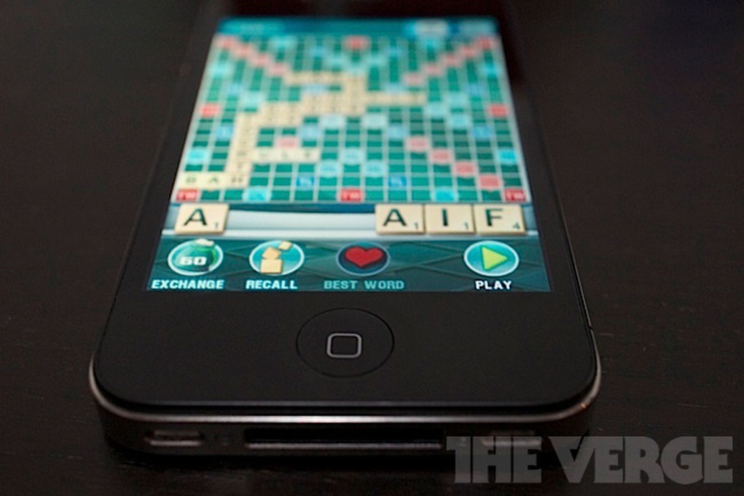 Scrabble on iPhone