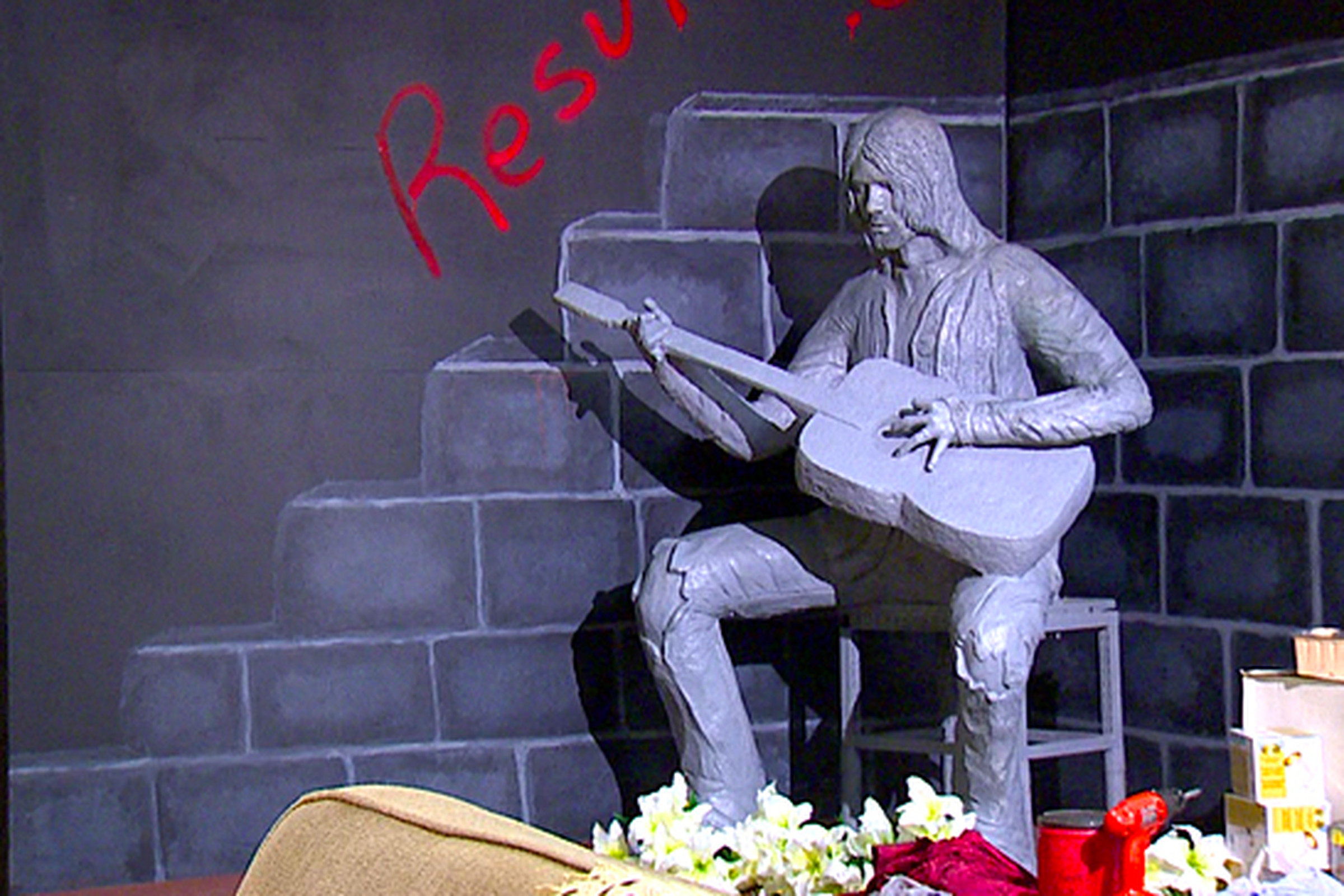 Kurt Cobain Aberdeen statue