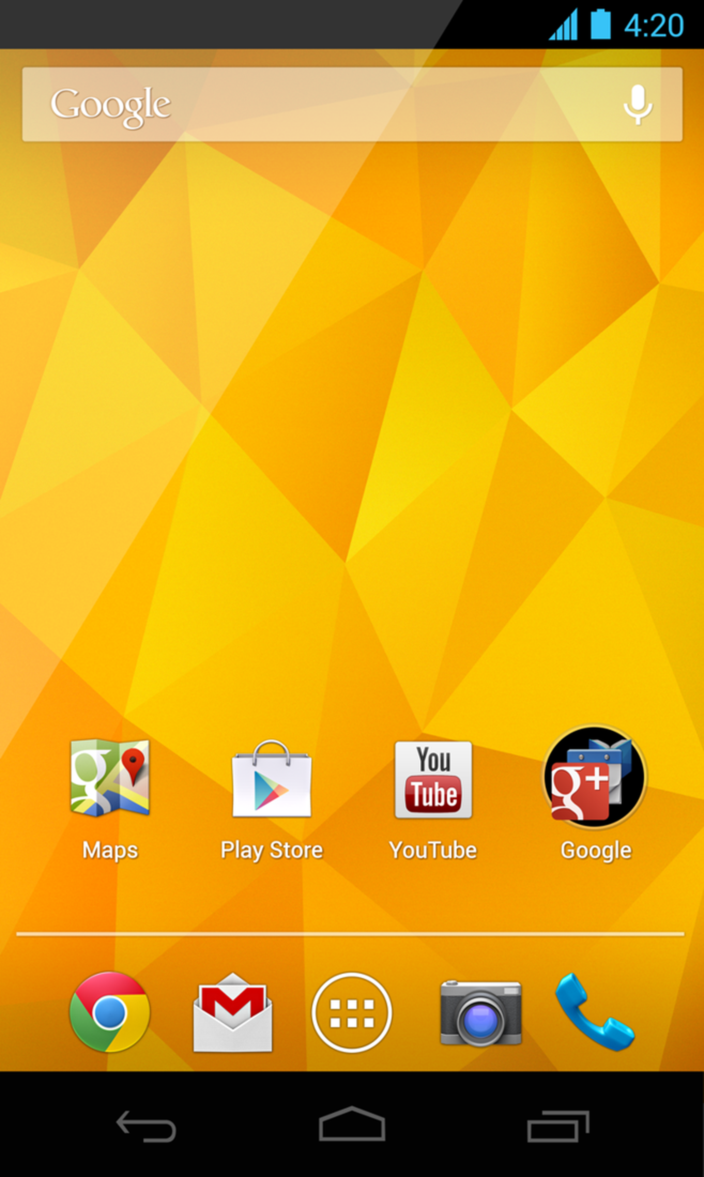 Android 4.2 screenshots