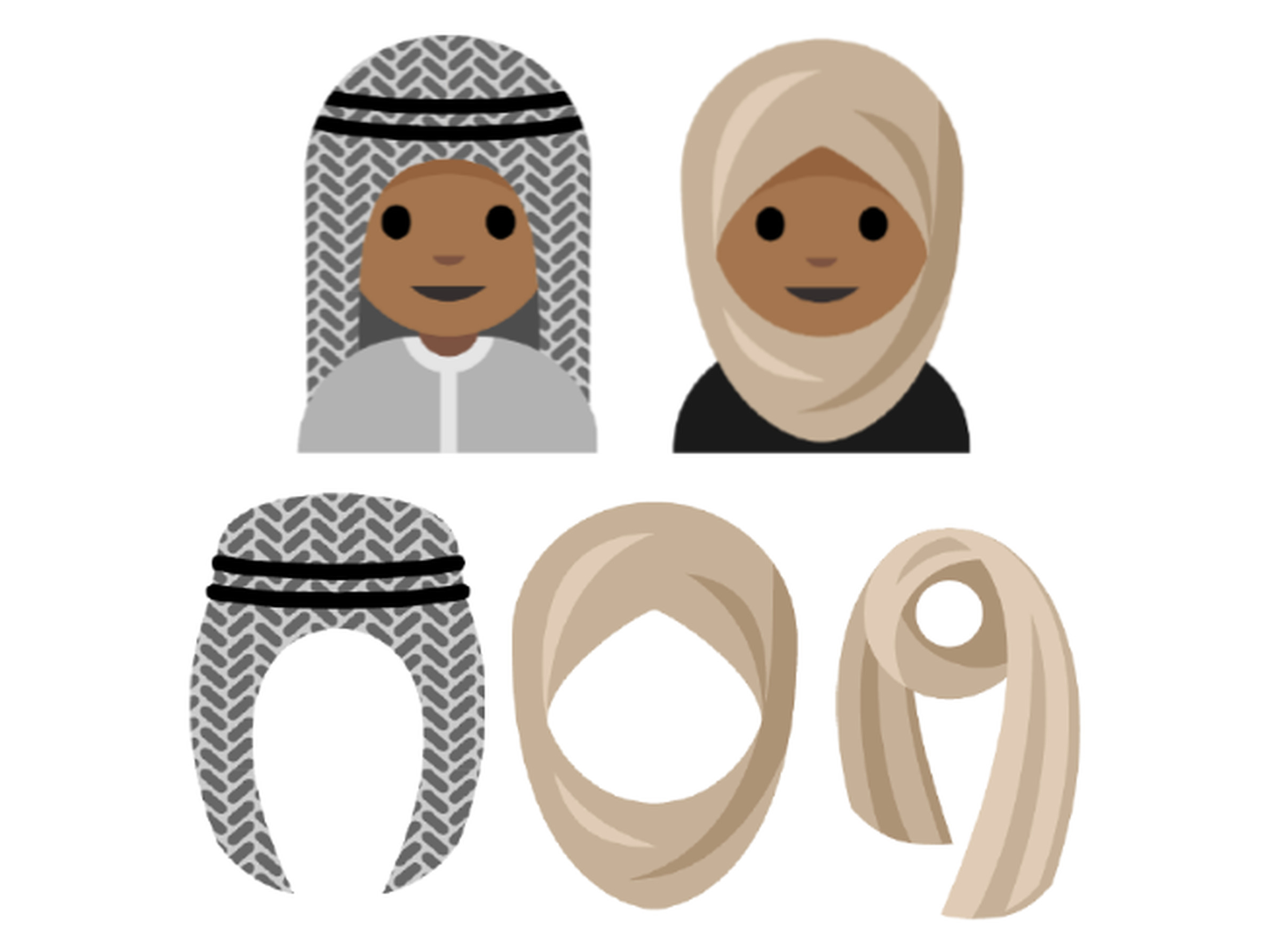 headscarf emoji