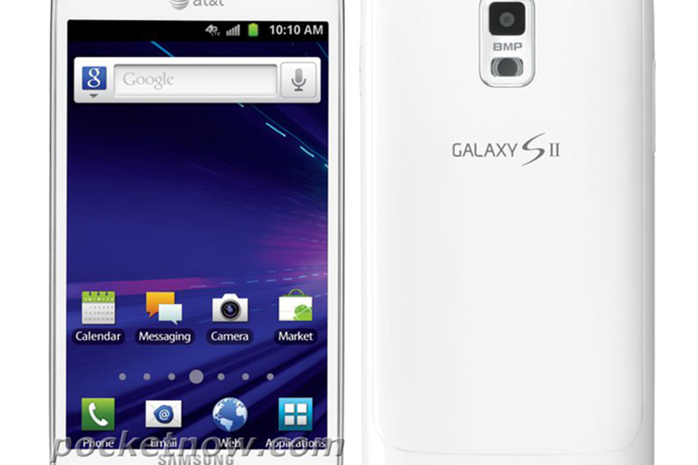 Samsung Galaxy S II Skyrocket White PocketNow