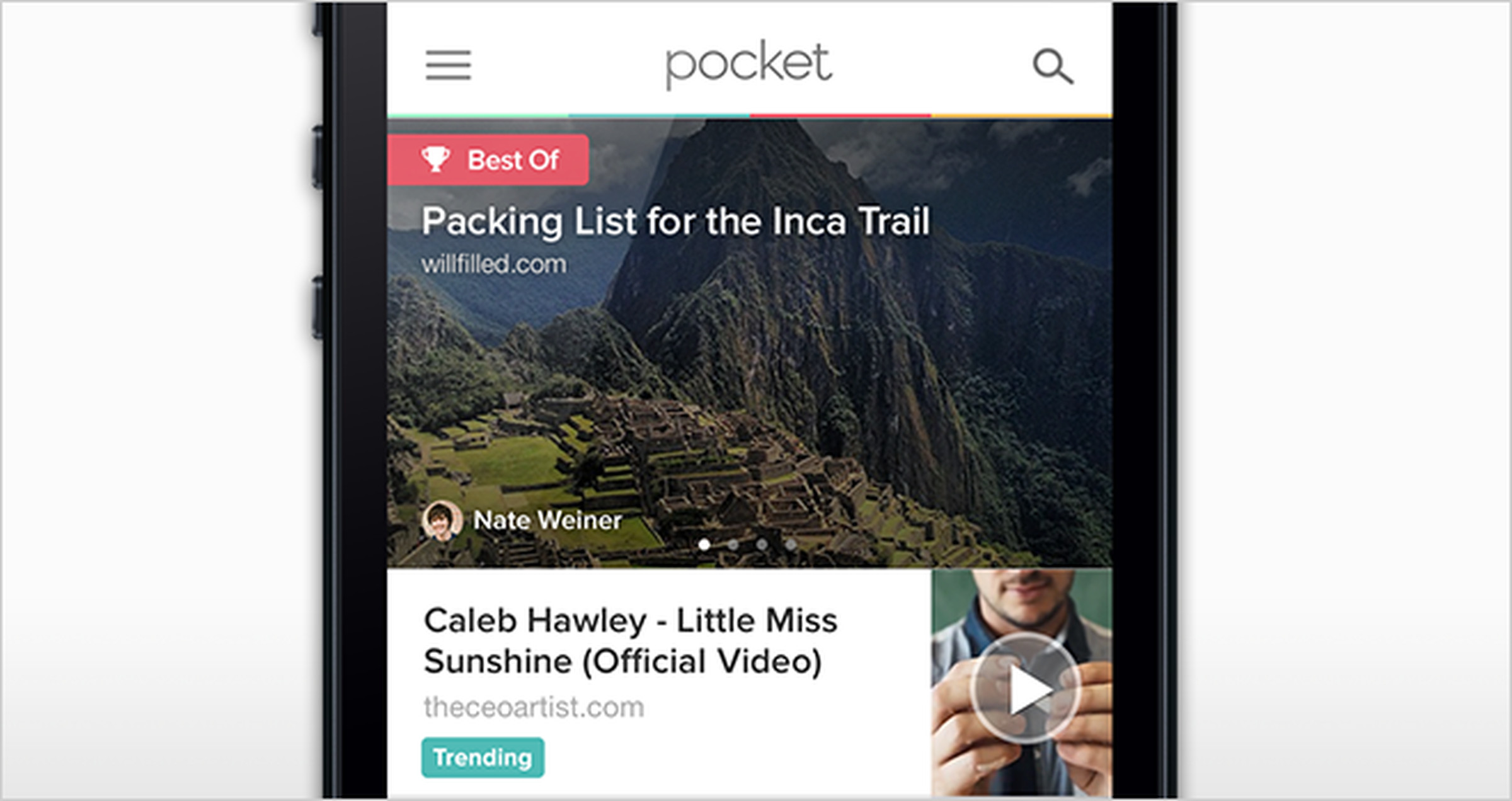 Pocket adds Highlights and Preferences in version 5.0