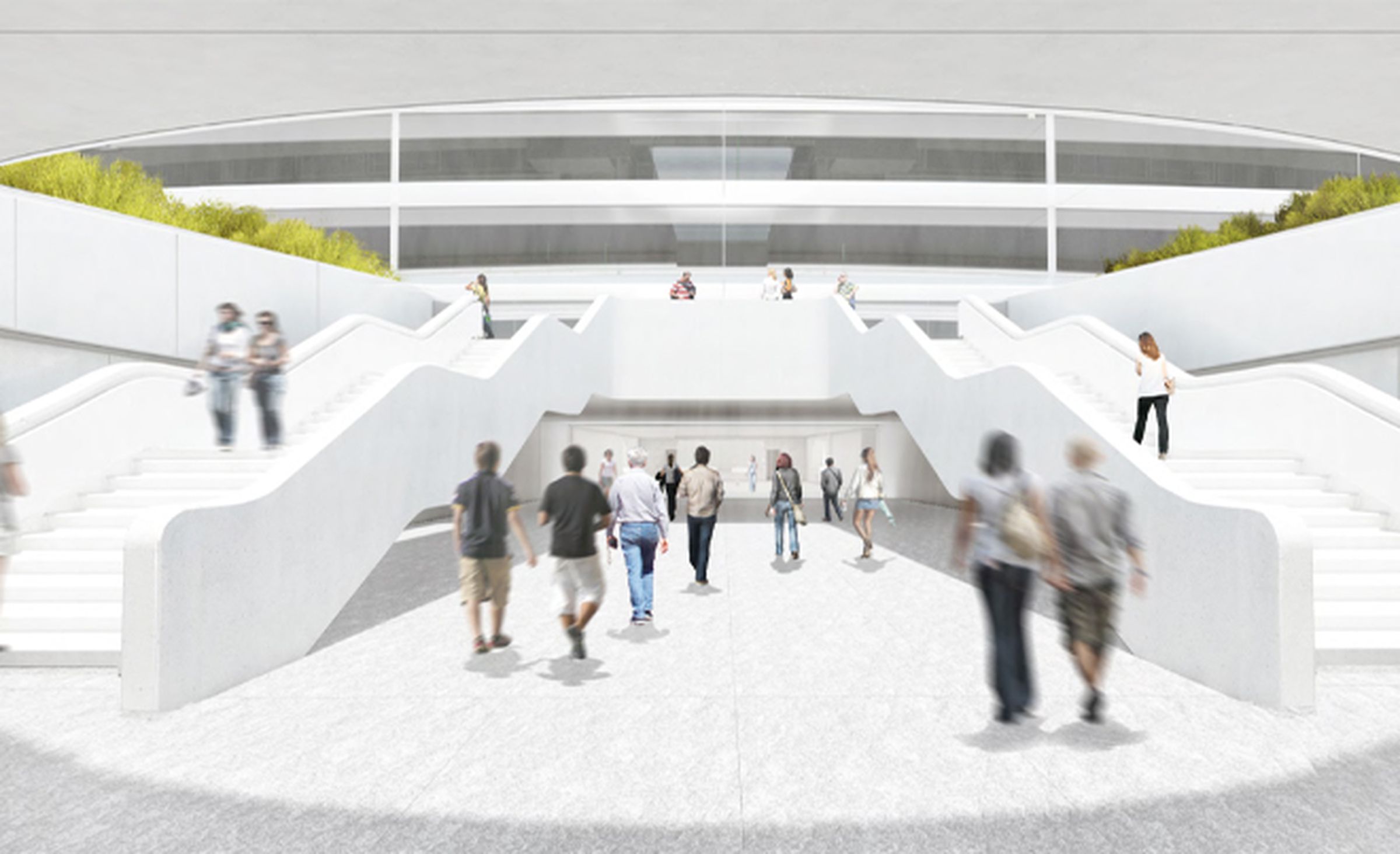 New renders of life inside Apple's spaceship campus