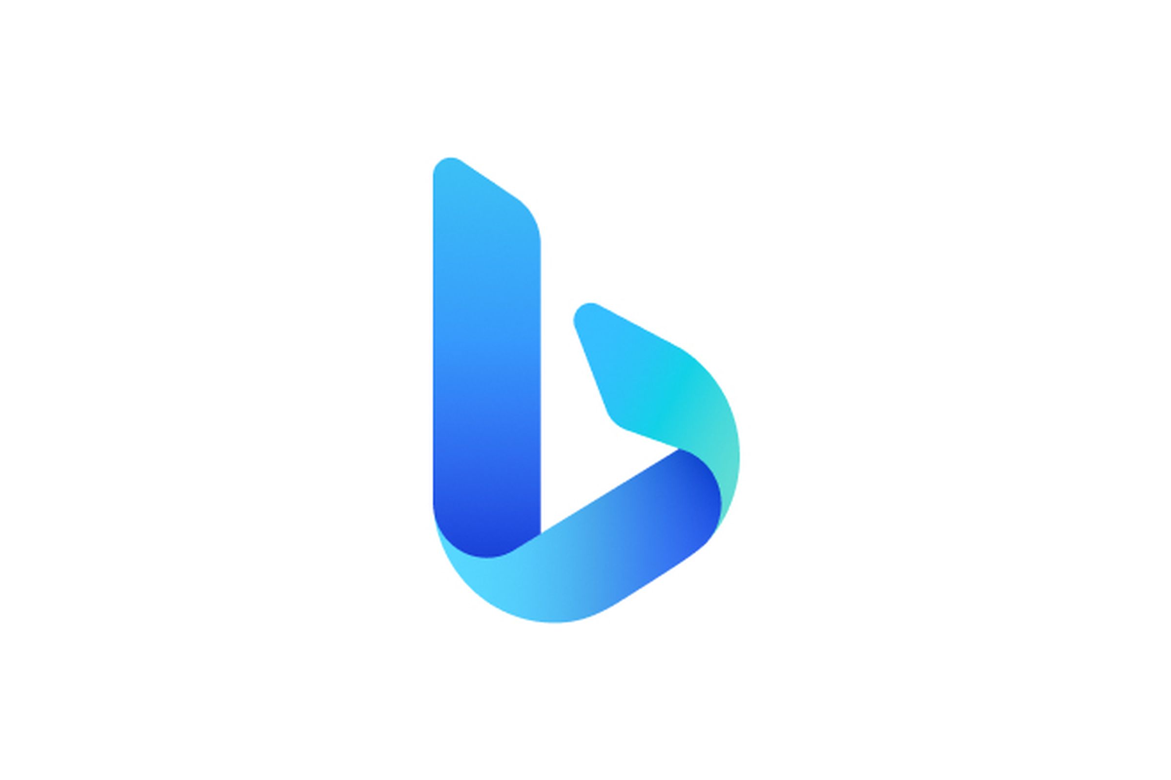 Microsoft’s new Bing logo.