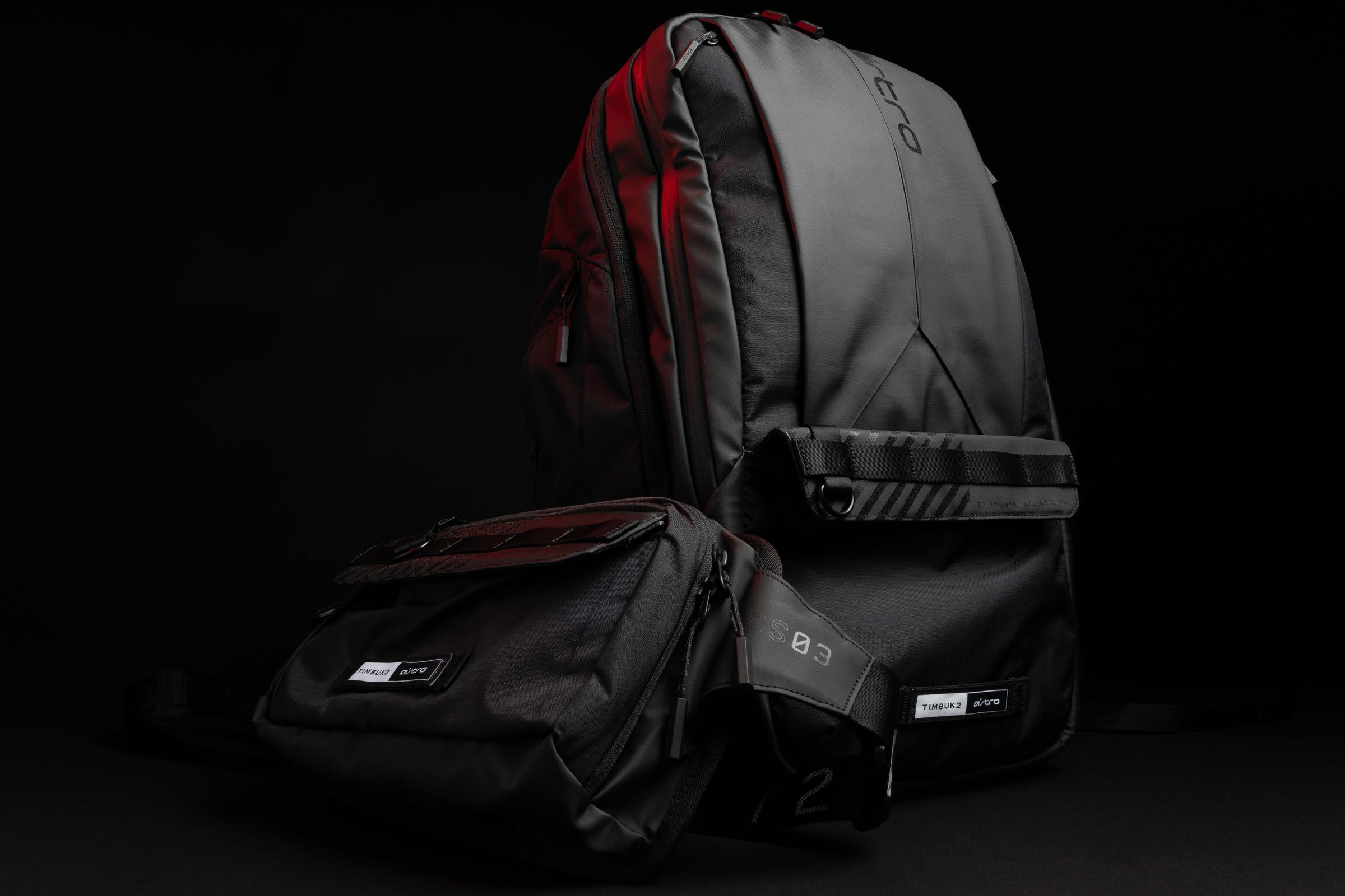 Astro BP35 backpack and CS03 sling bag
