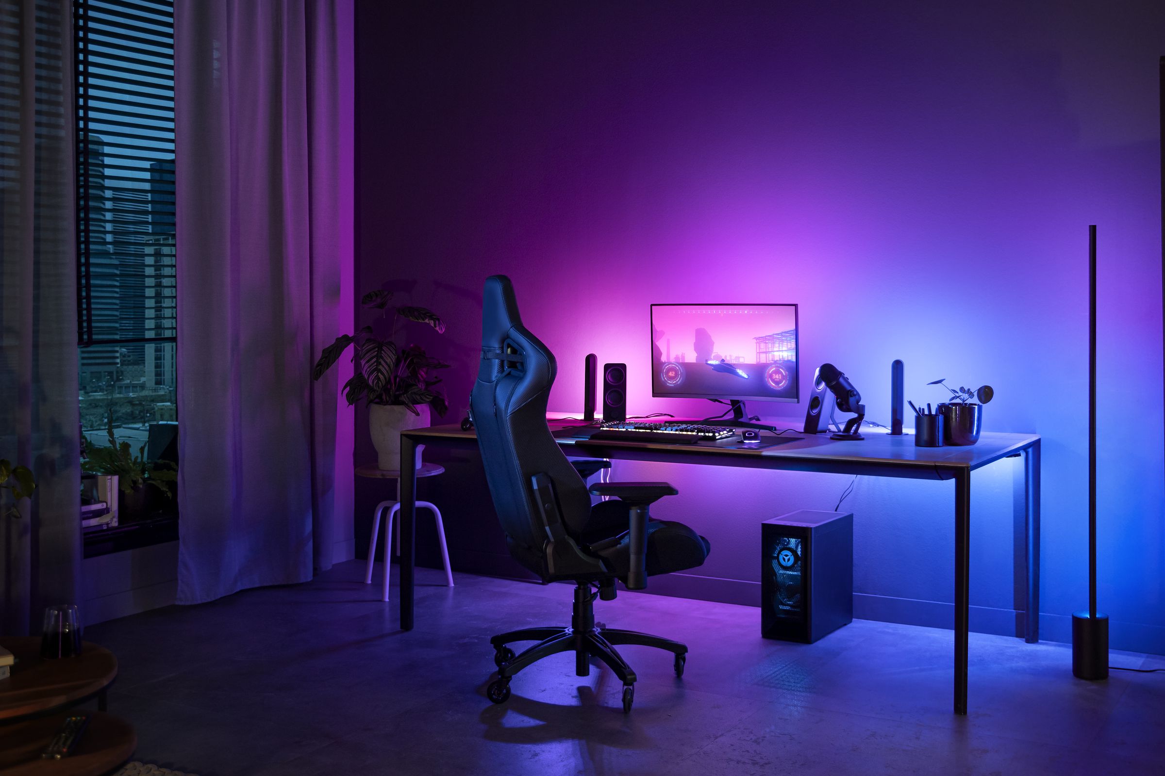 The Philips Hue Play lightstrips will support monitors up to 34 inches.