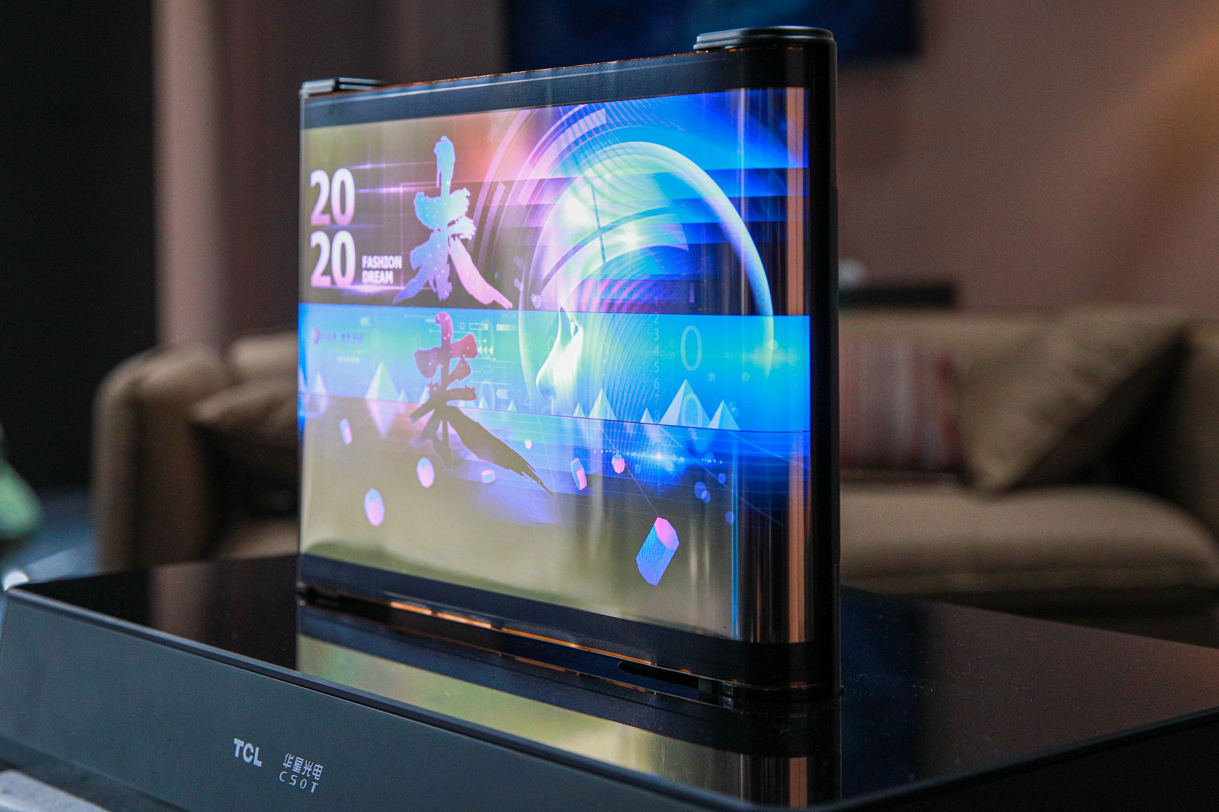 One of TCL’s many display concept prototypes. 