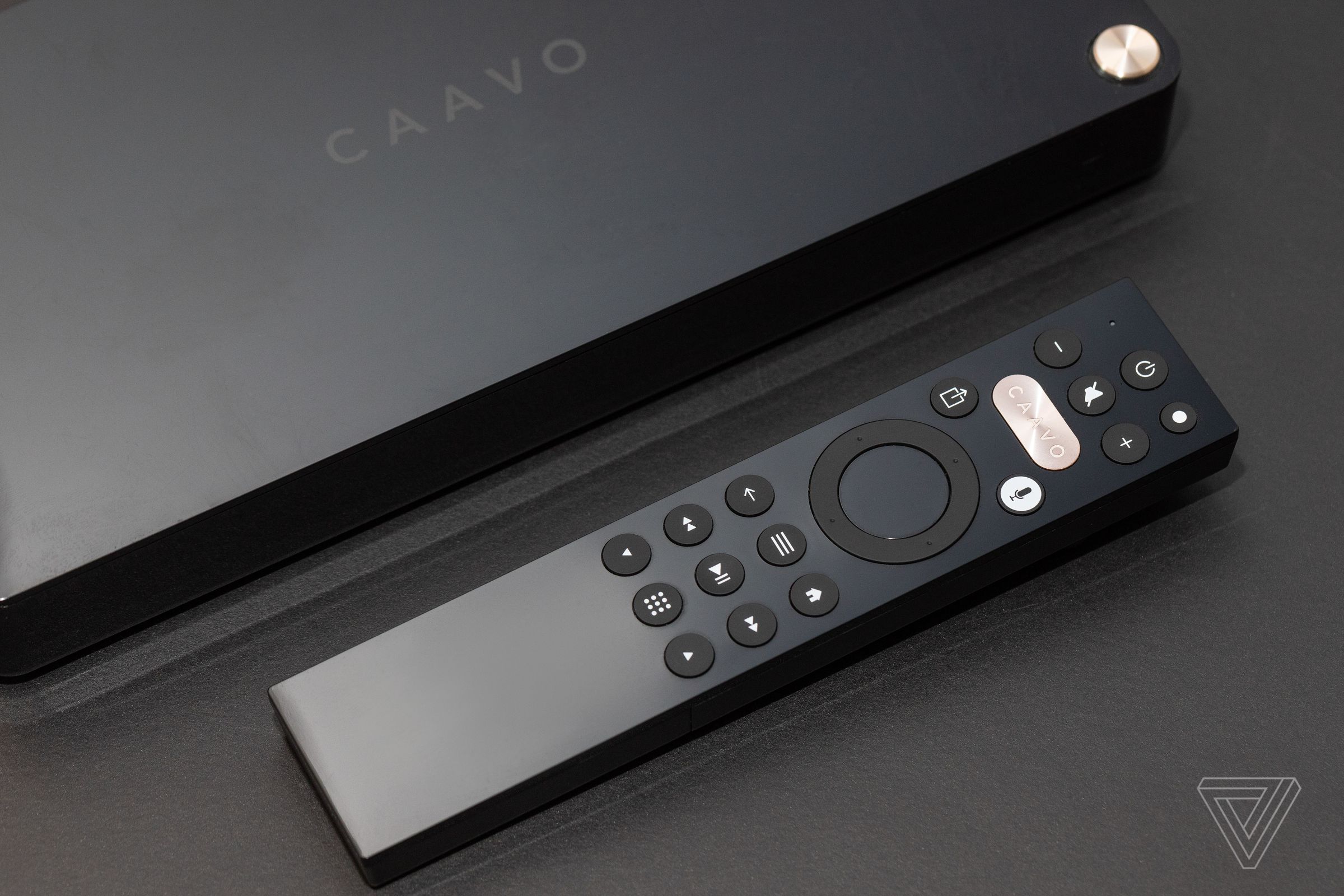 Caavo remote and box