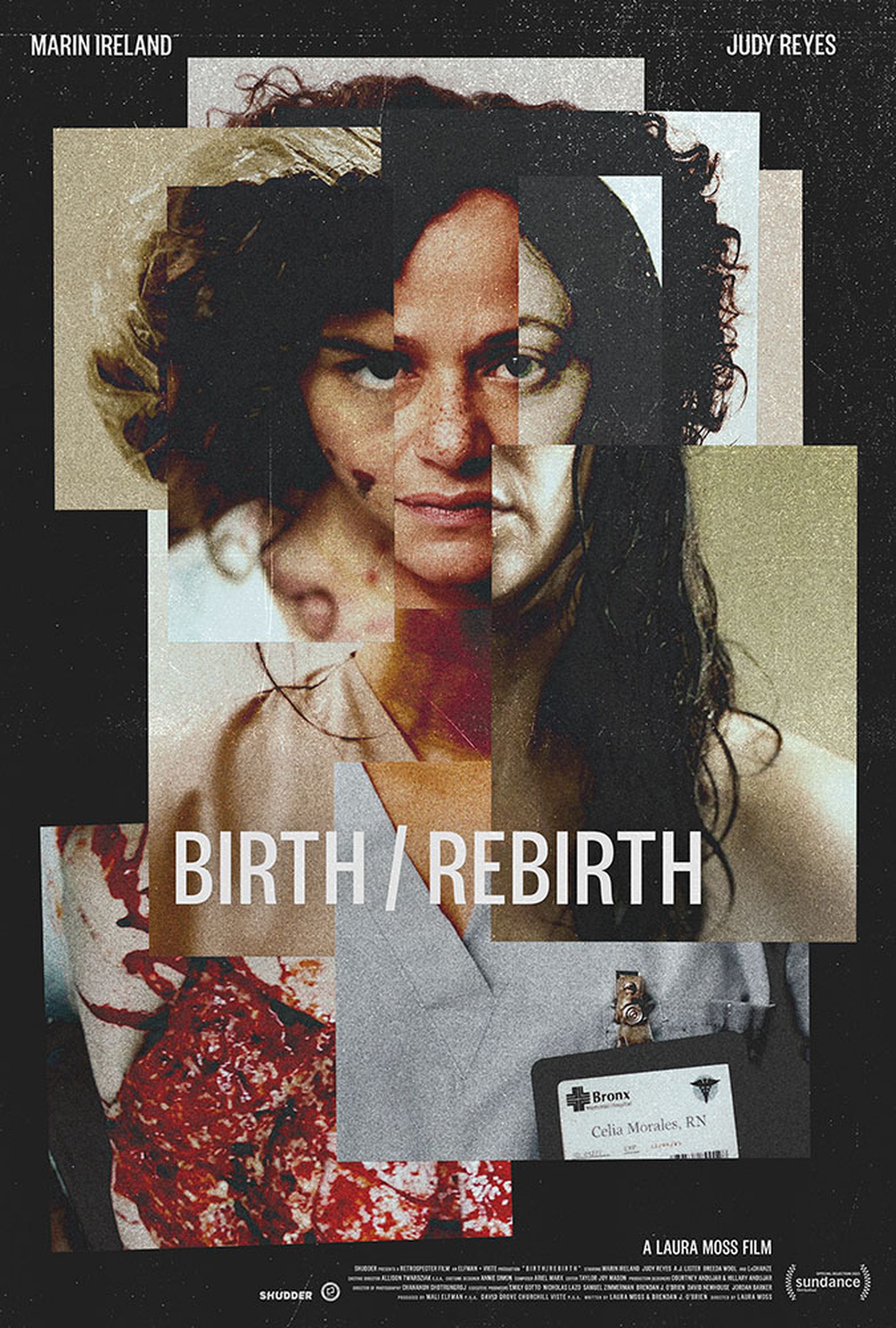 A poster for the horror film Birth/Rebirth.